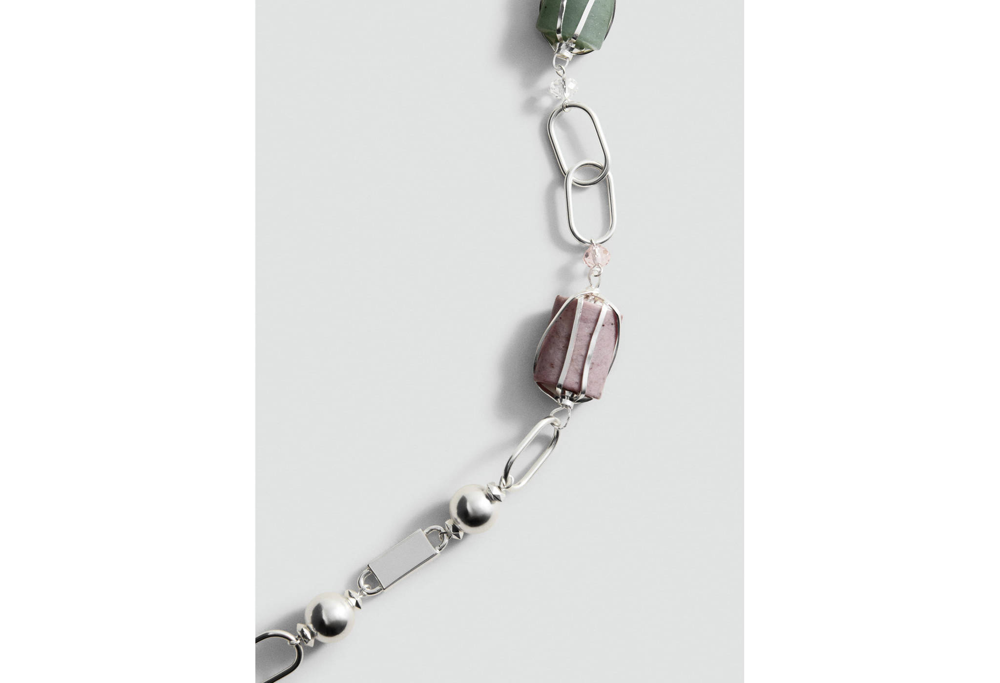 Semi-precious stone combination necklace - Details of the article 6