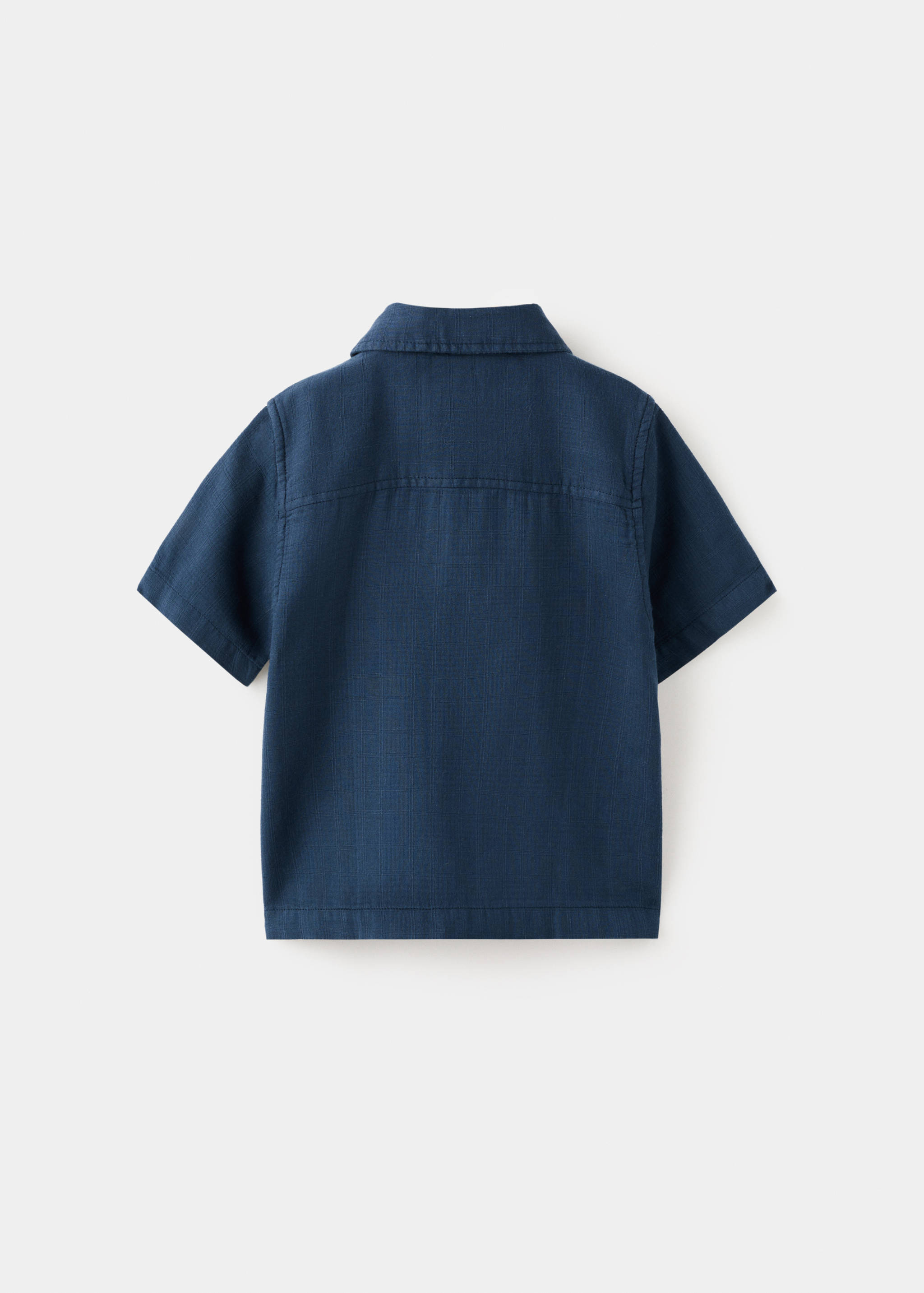 Camisa algodón textura - Reverso del artículo