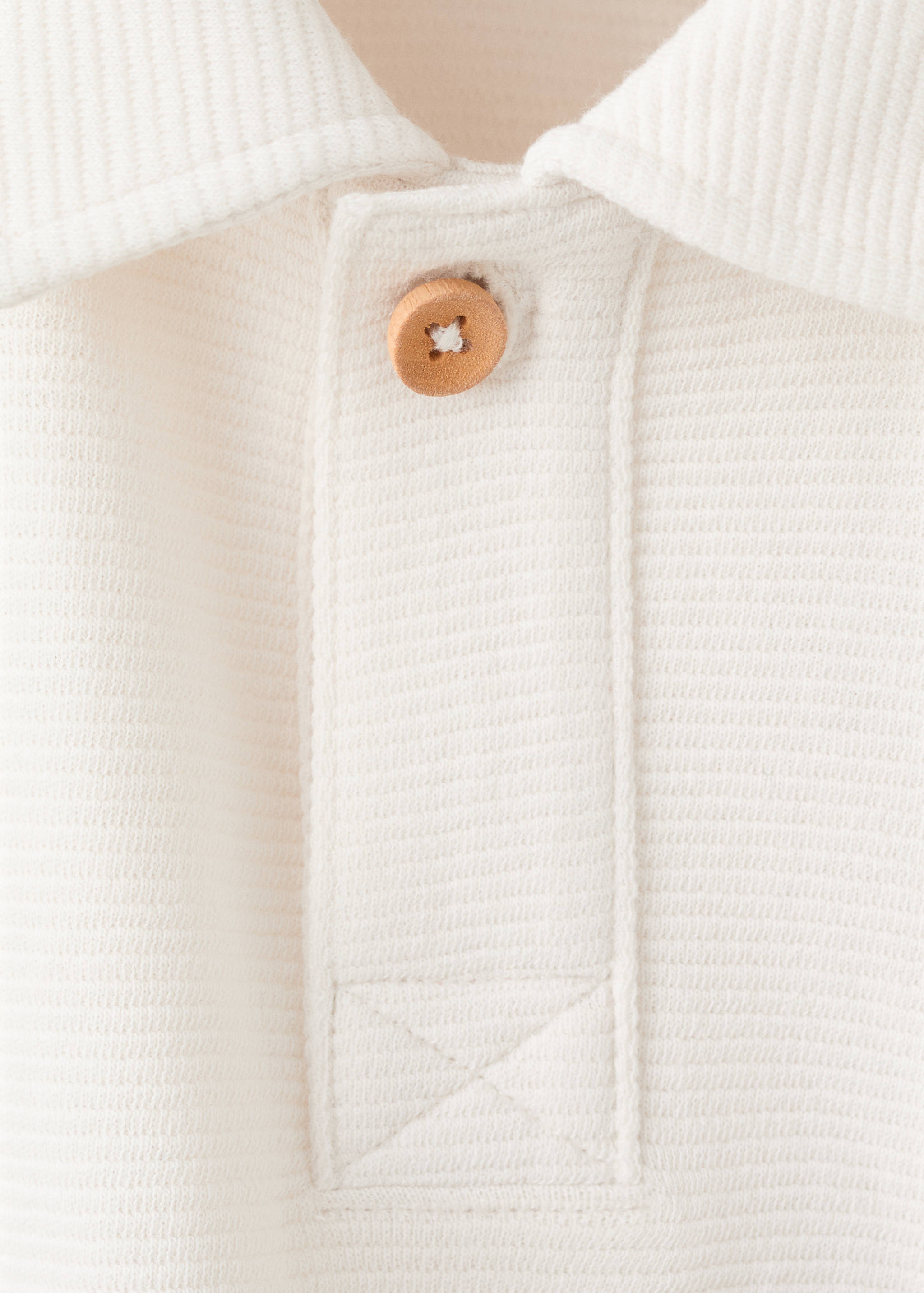 Chest-pocket cotton pocket polo shirt - Details of the article 8
