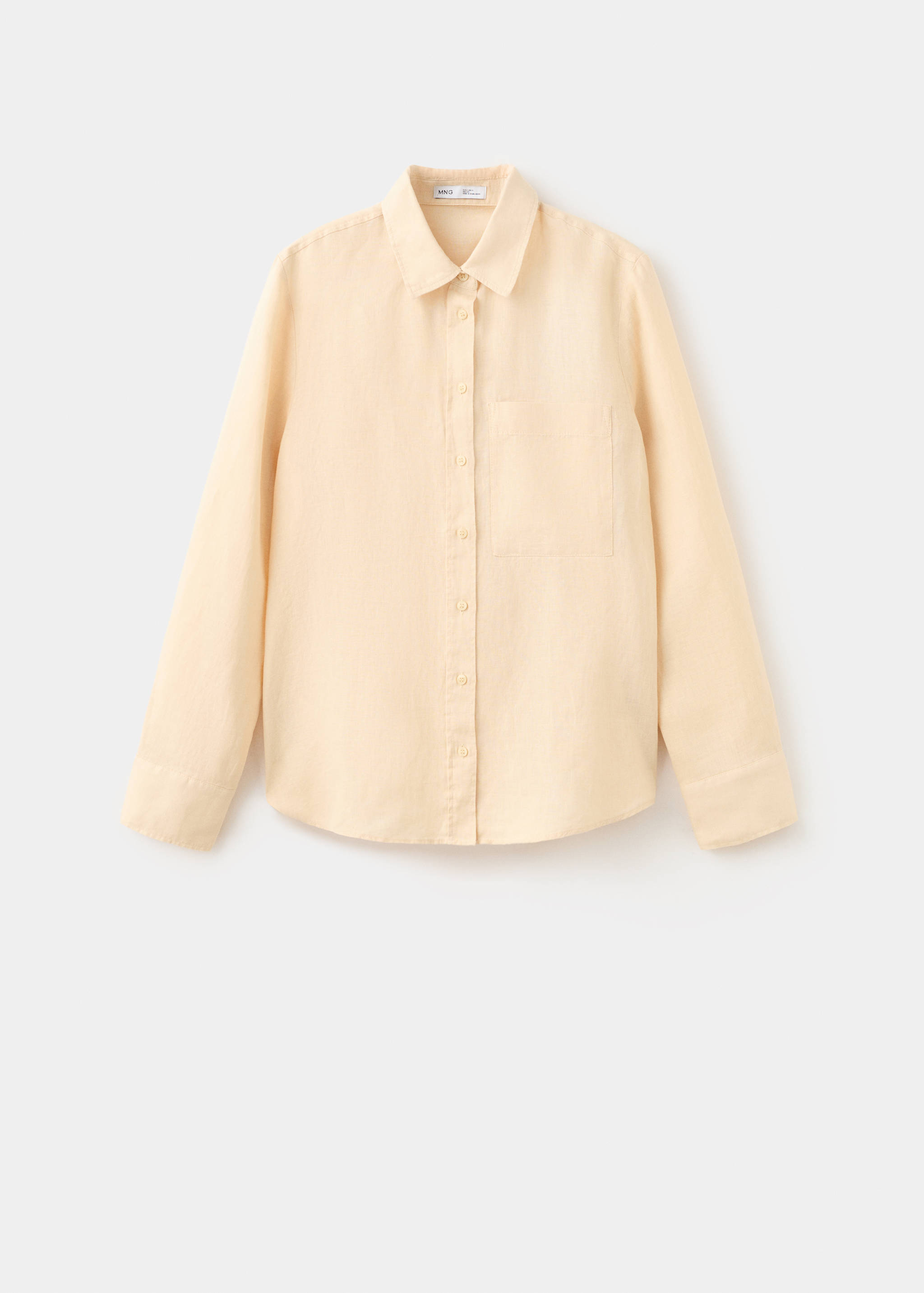 Pocket linen shirt - Article without model