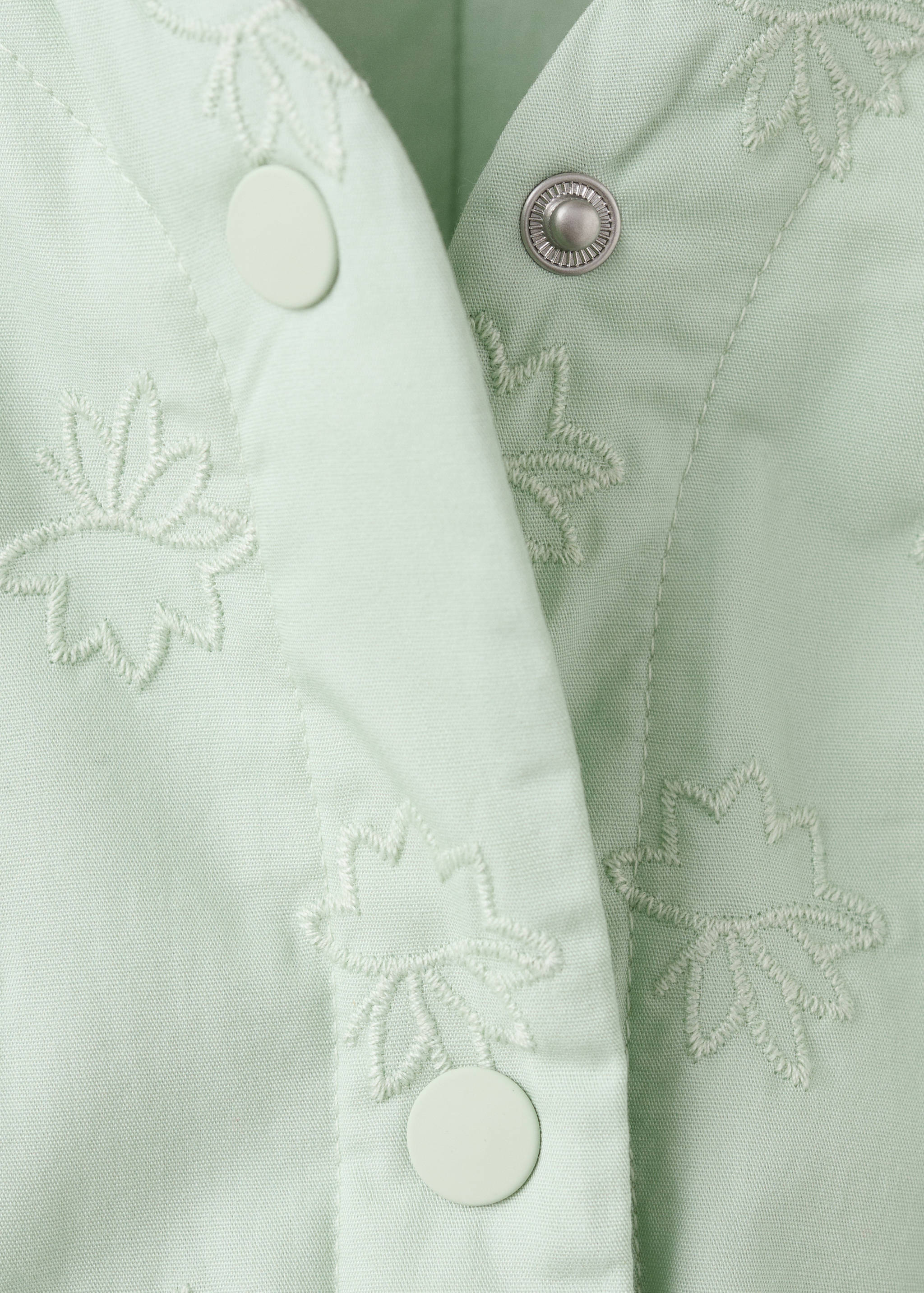 Chaqueta acolchada detalles bordados - Detalle del artículo 8