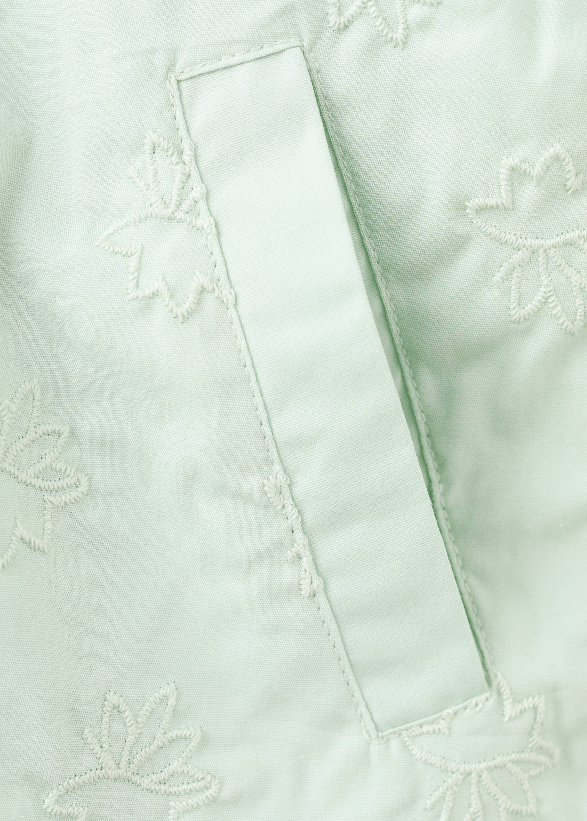 Chaqueta acolchada detalles bordados - Detalle del artículo 0