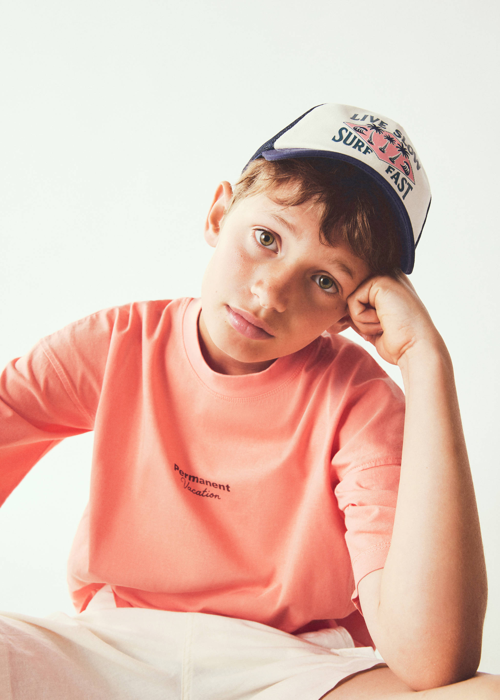 Gorra rejilla estampada - Plano general