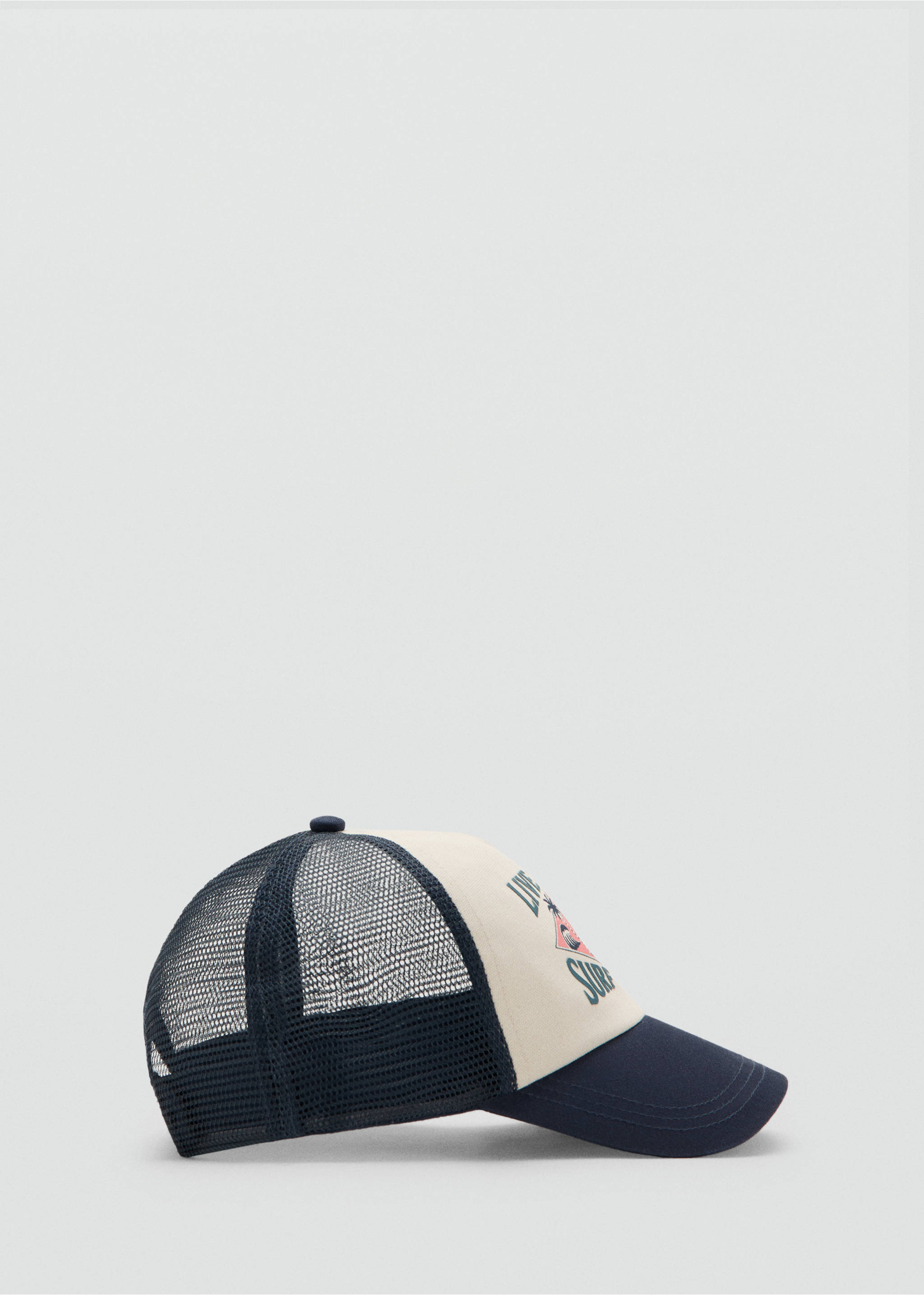 Gorra rejilla estampada - Artículo sin modelo, Azul marino. Ref: 27096353-00.