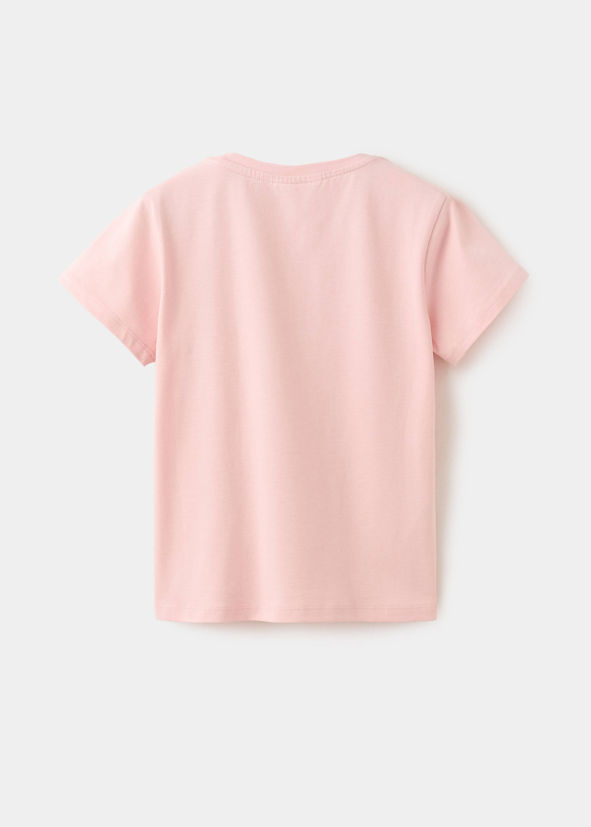 Cotton printed T-shirt - Reverse of the article