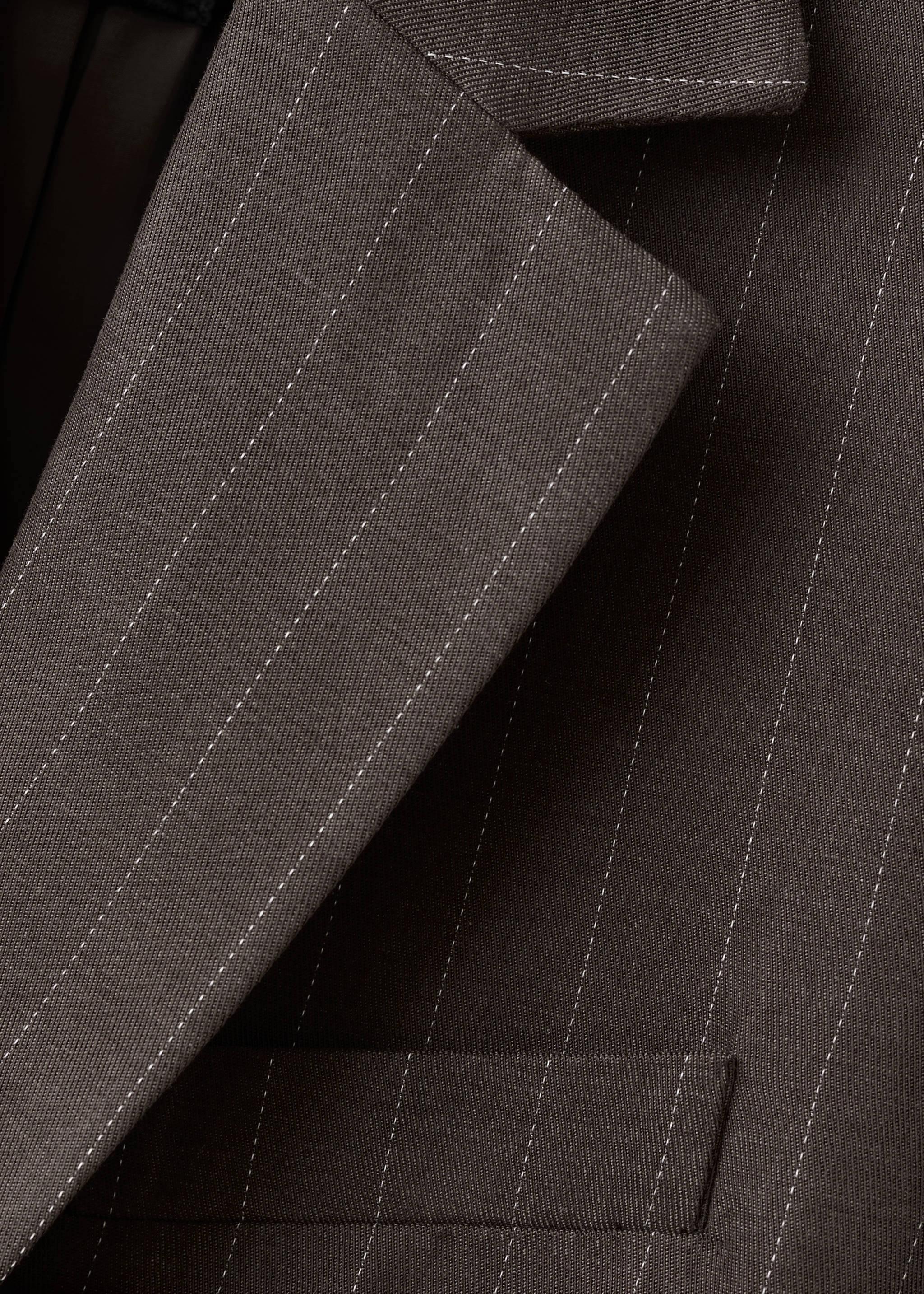 Blazer costume rayures tennis - Détail de l'article 8