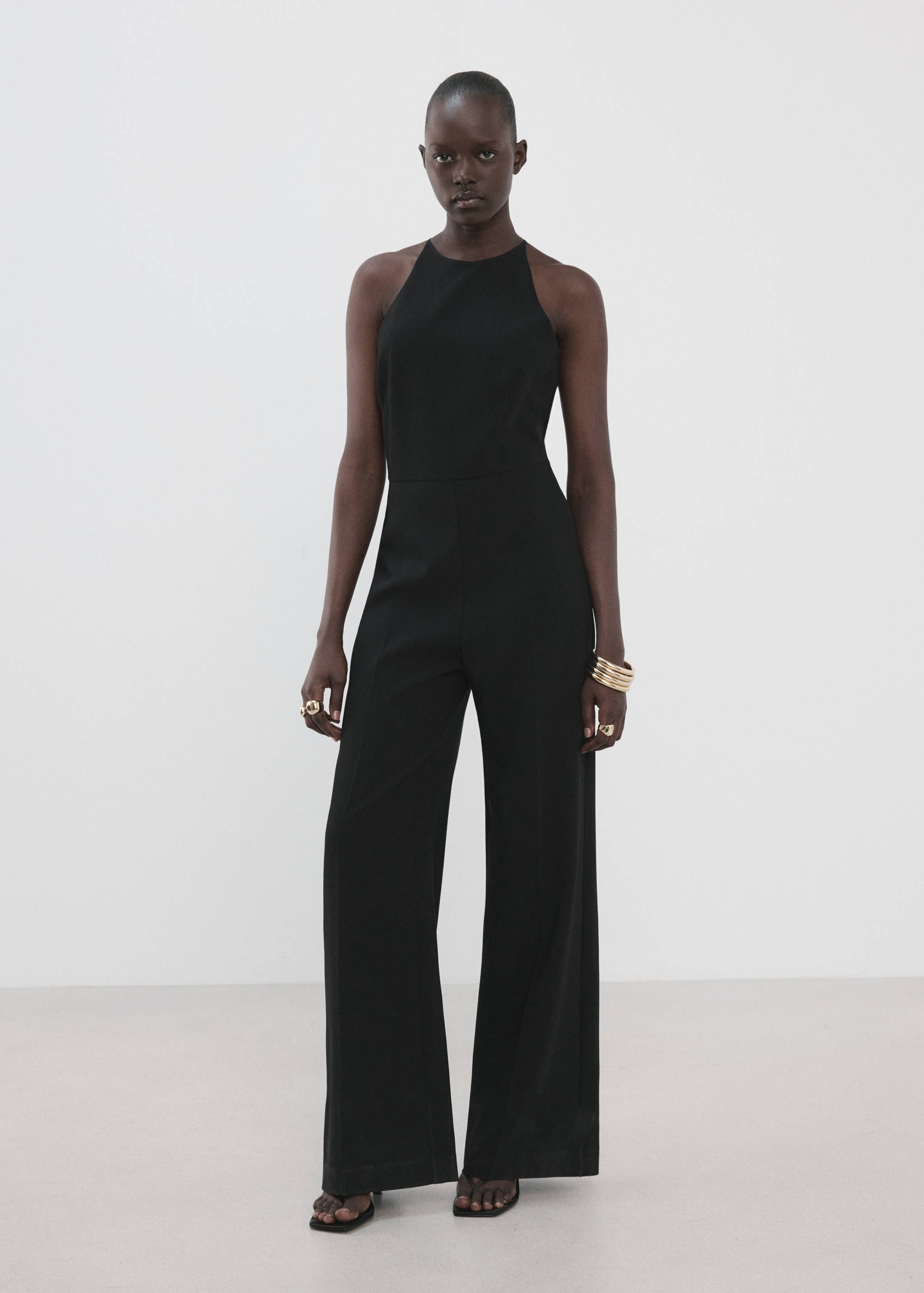 Combinaison dos nu emmanchures américaines - Plan général