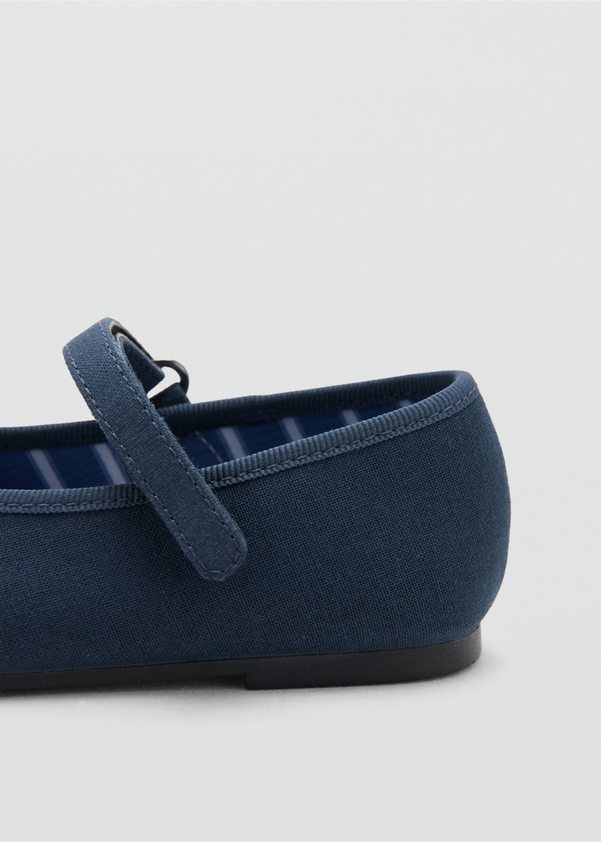 Ballerine fascia dettaglio fiocco - Dettaglio dell'articolo 2, Blu. Ref: 27096711-00.