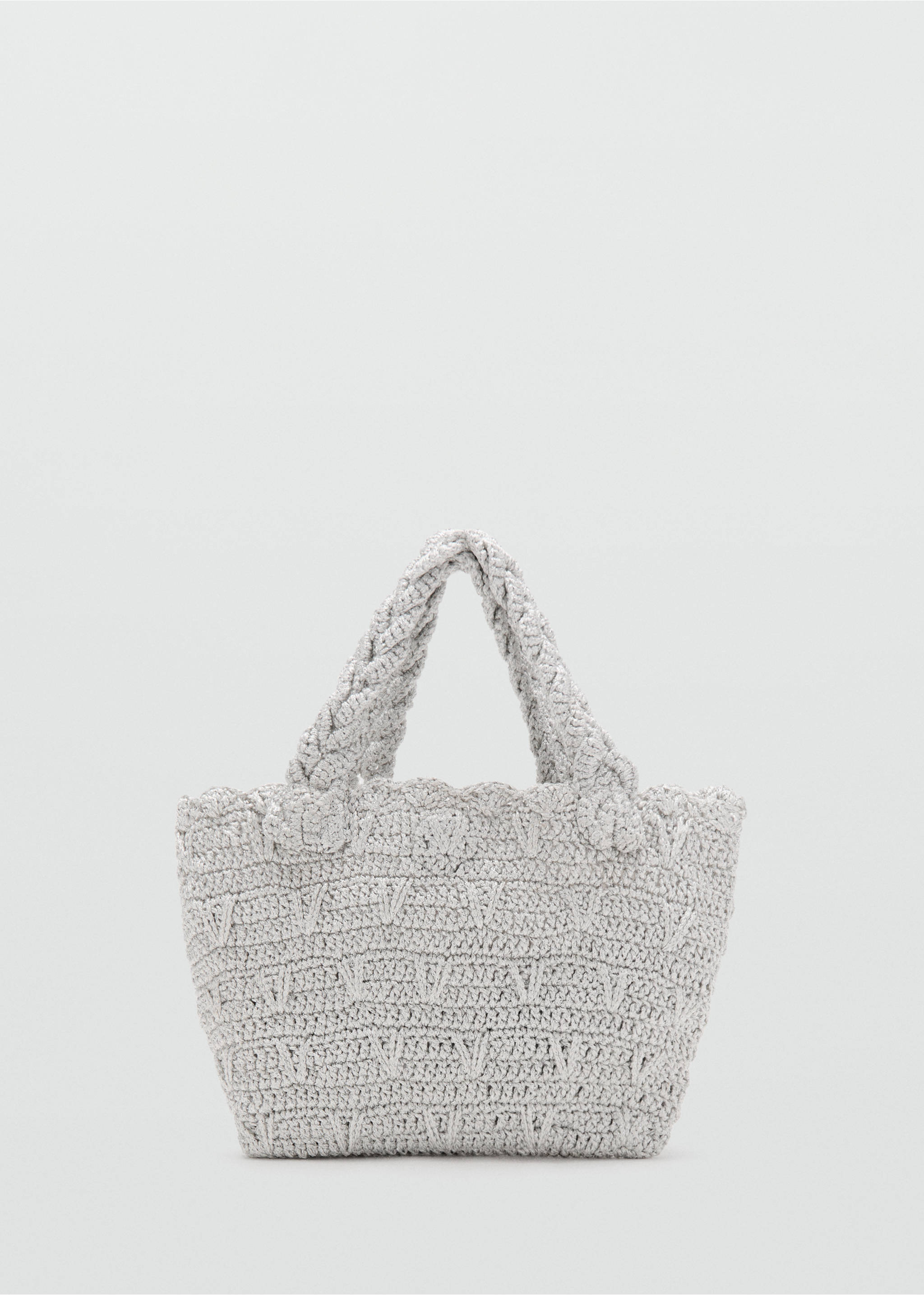Bolso de mano crochet - Artículo sin modelo, Plata. Ref: 27096712-00.
