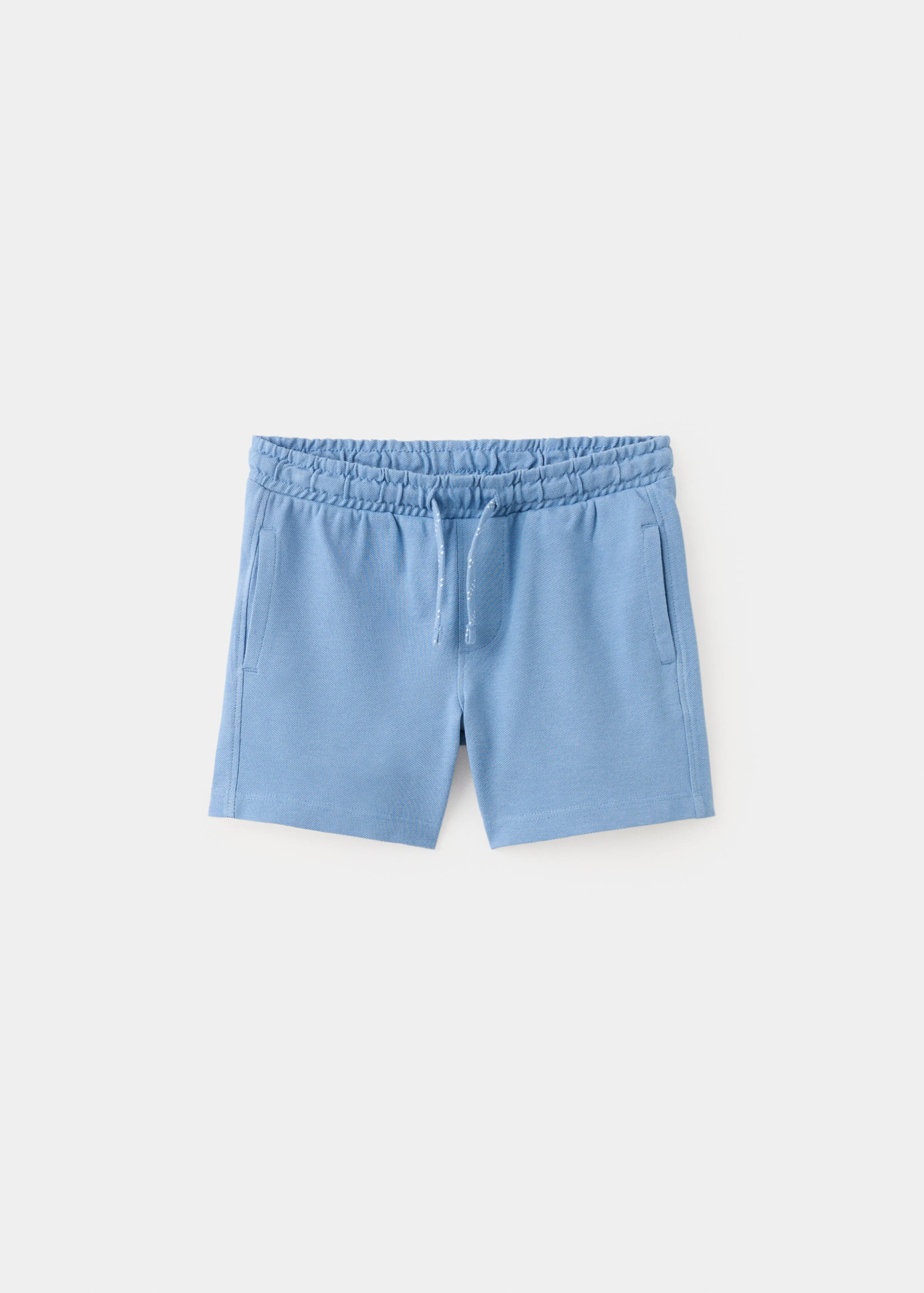 Cotton shorts with drawstring - Товар без моделі