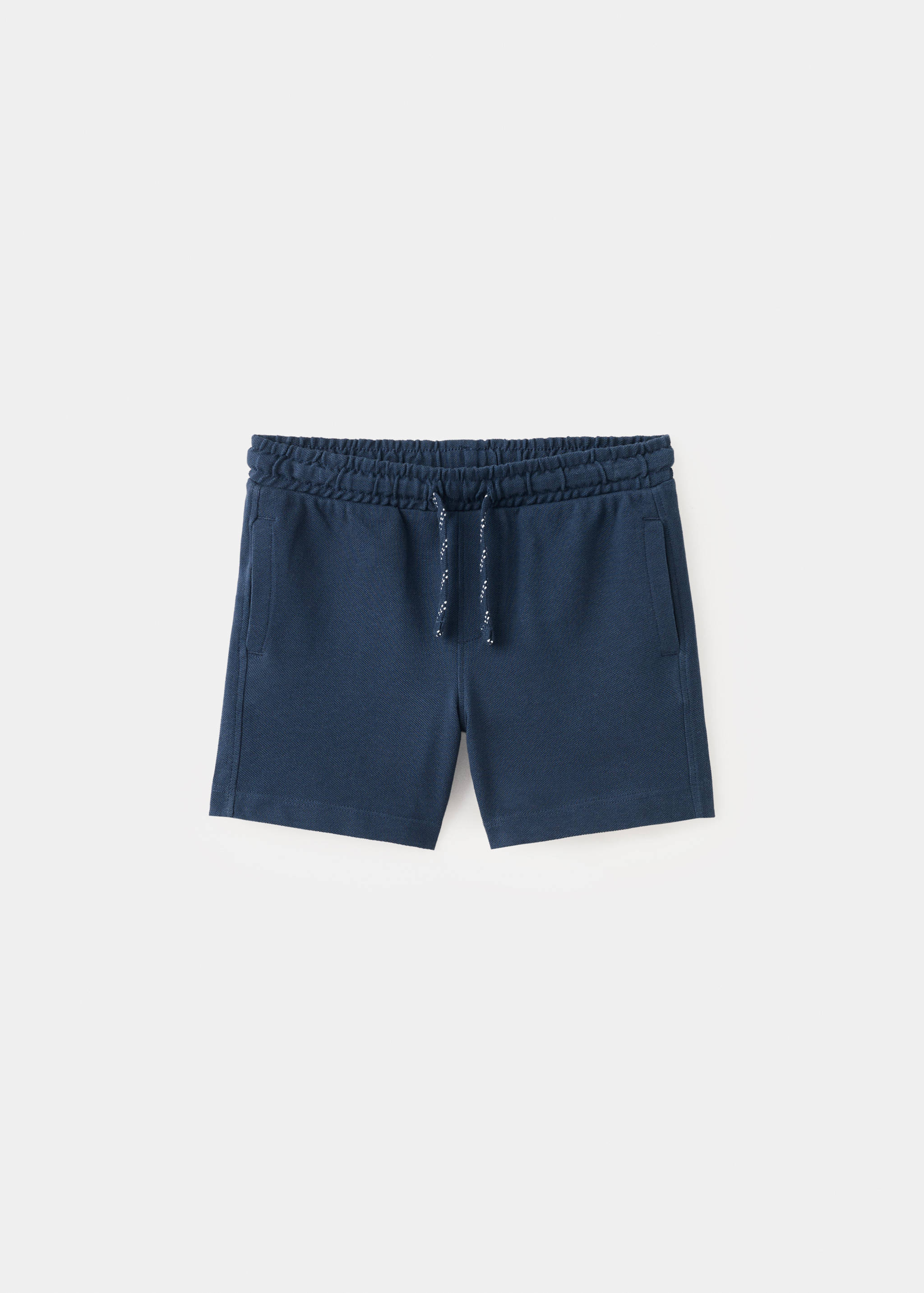 Cotton shorts with drawstring - Товар без моделі