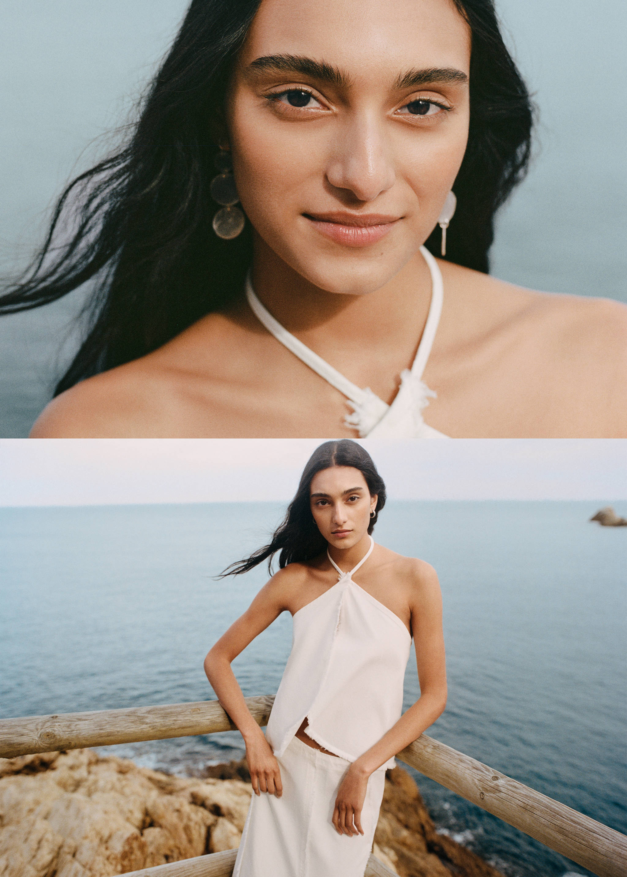 توب متقاطع بتفاصيل غير محبوكة - تفاصيل المنتج 5