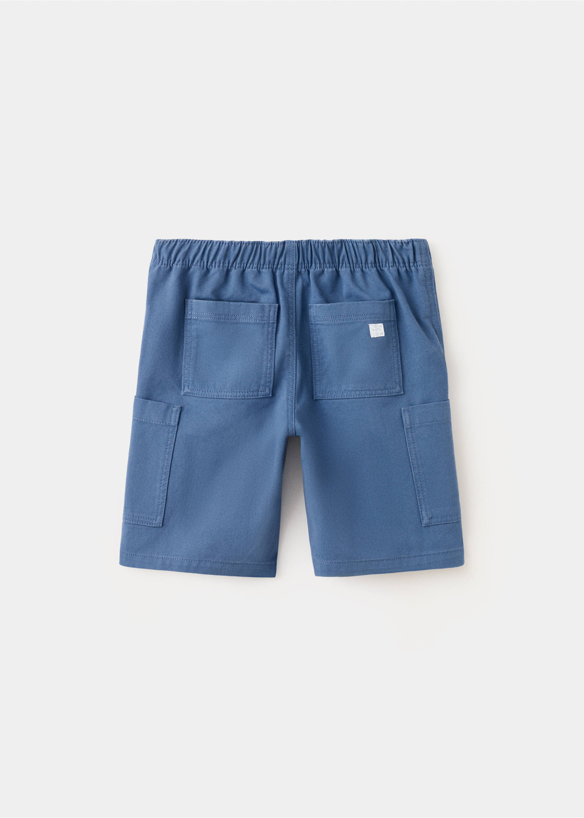 Cargo Bermuda shorts - Reverse of the article, China Blue. Ref: 27096729-00.