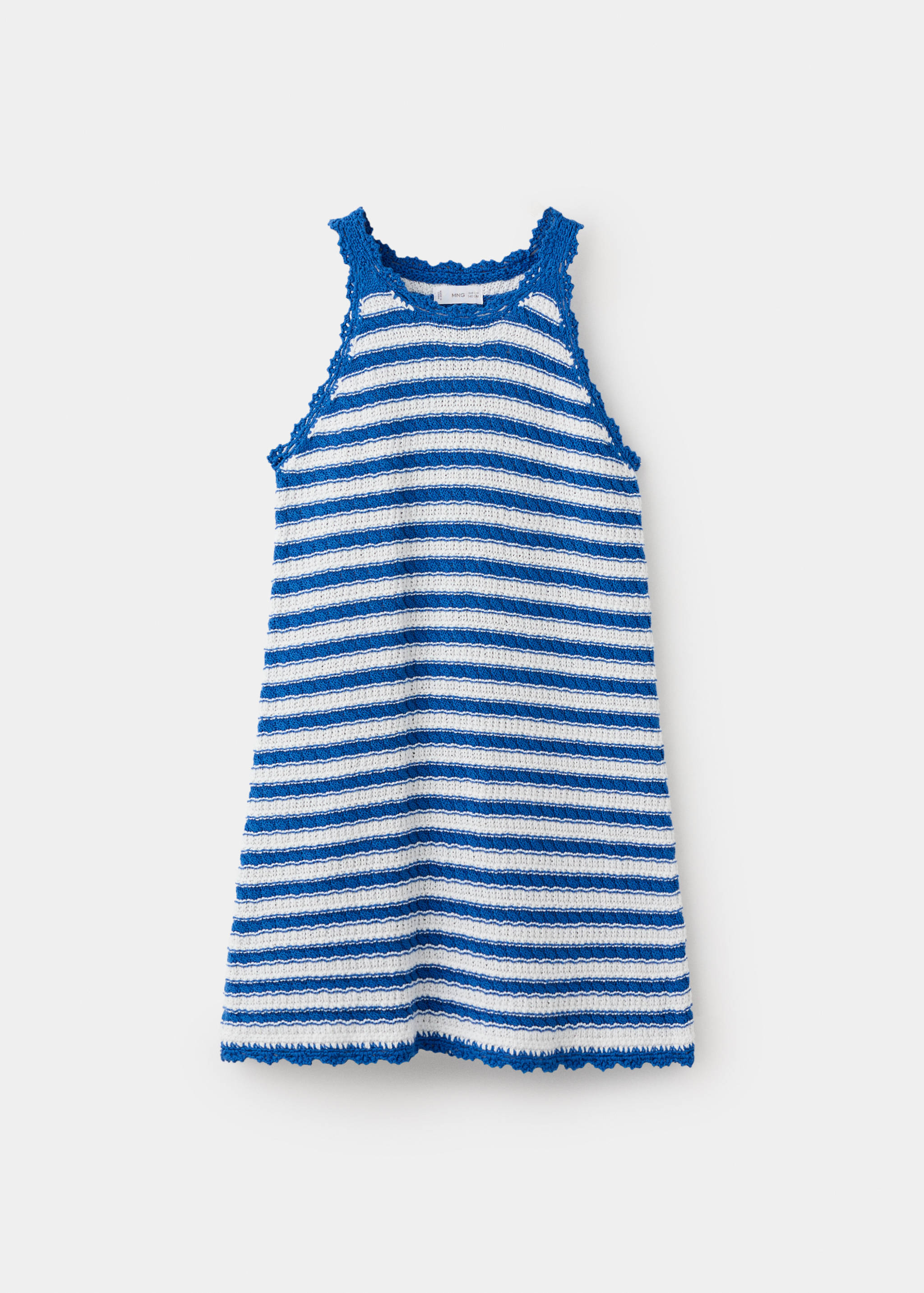 Vestido punto calado rayas - Artículo sin modelo
