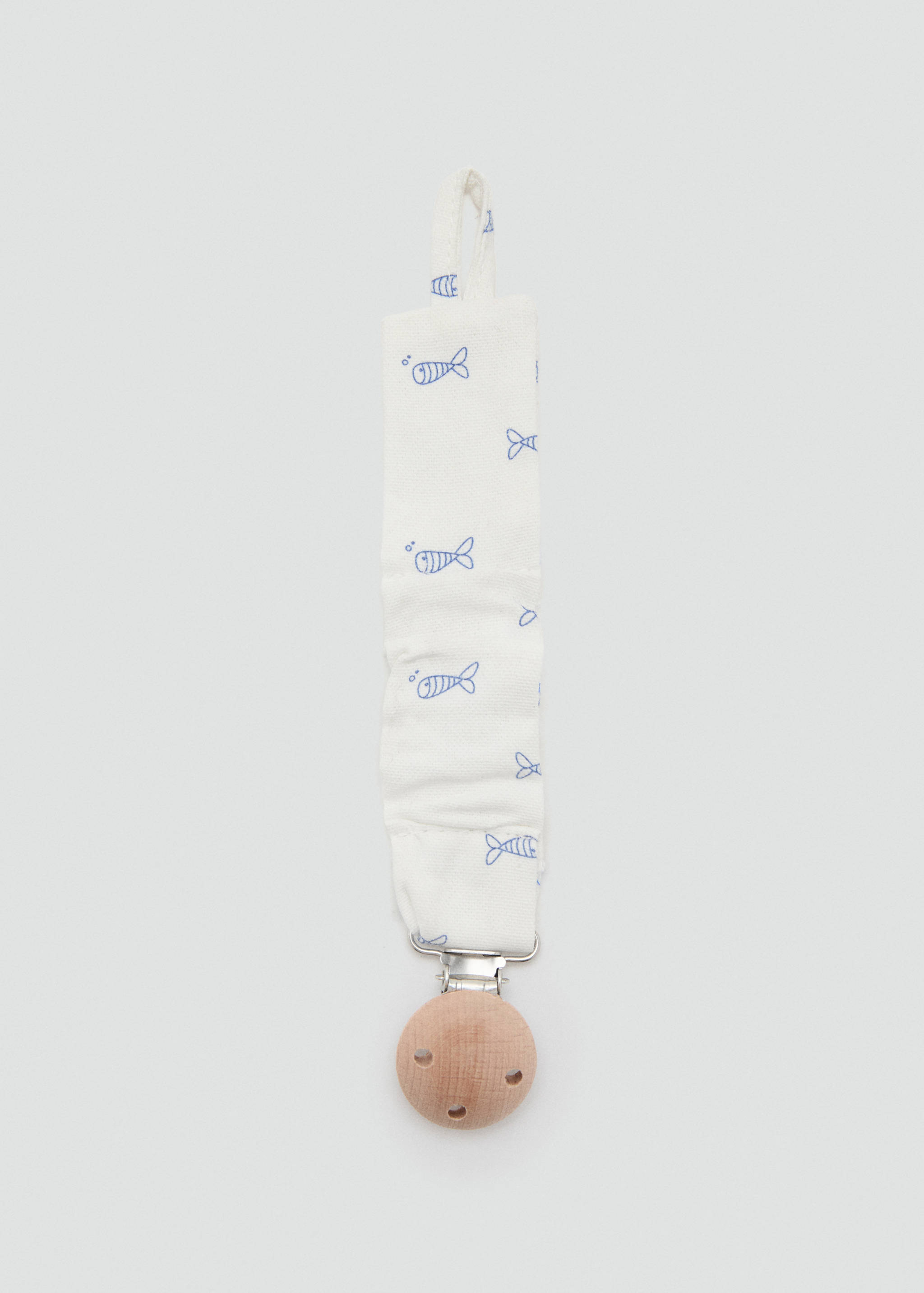 Printed brooch pacifier holder - Article without model