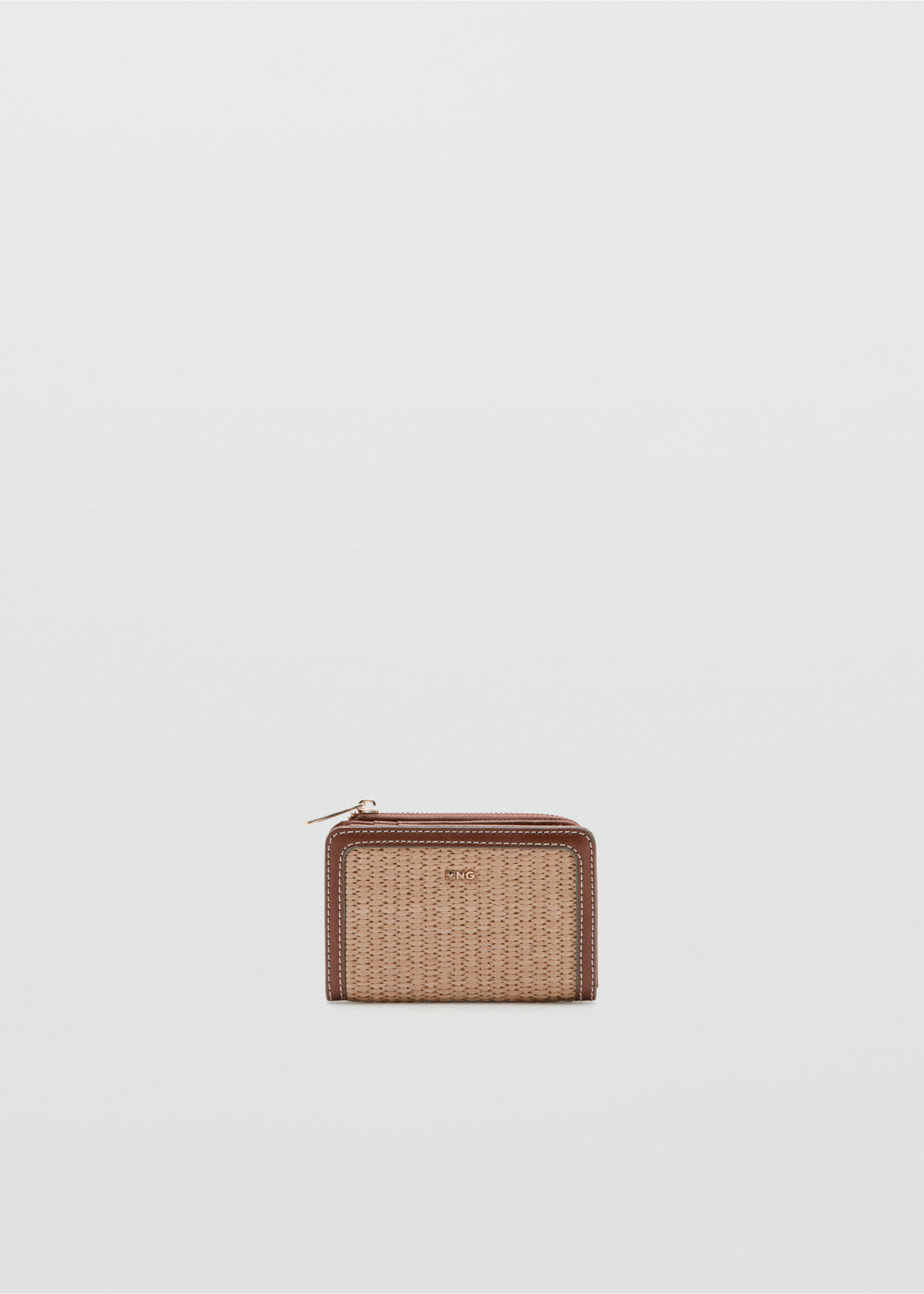 Small textured purse - Article without model, Beige. Ref: 27096746-00.