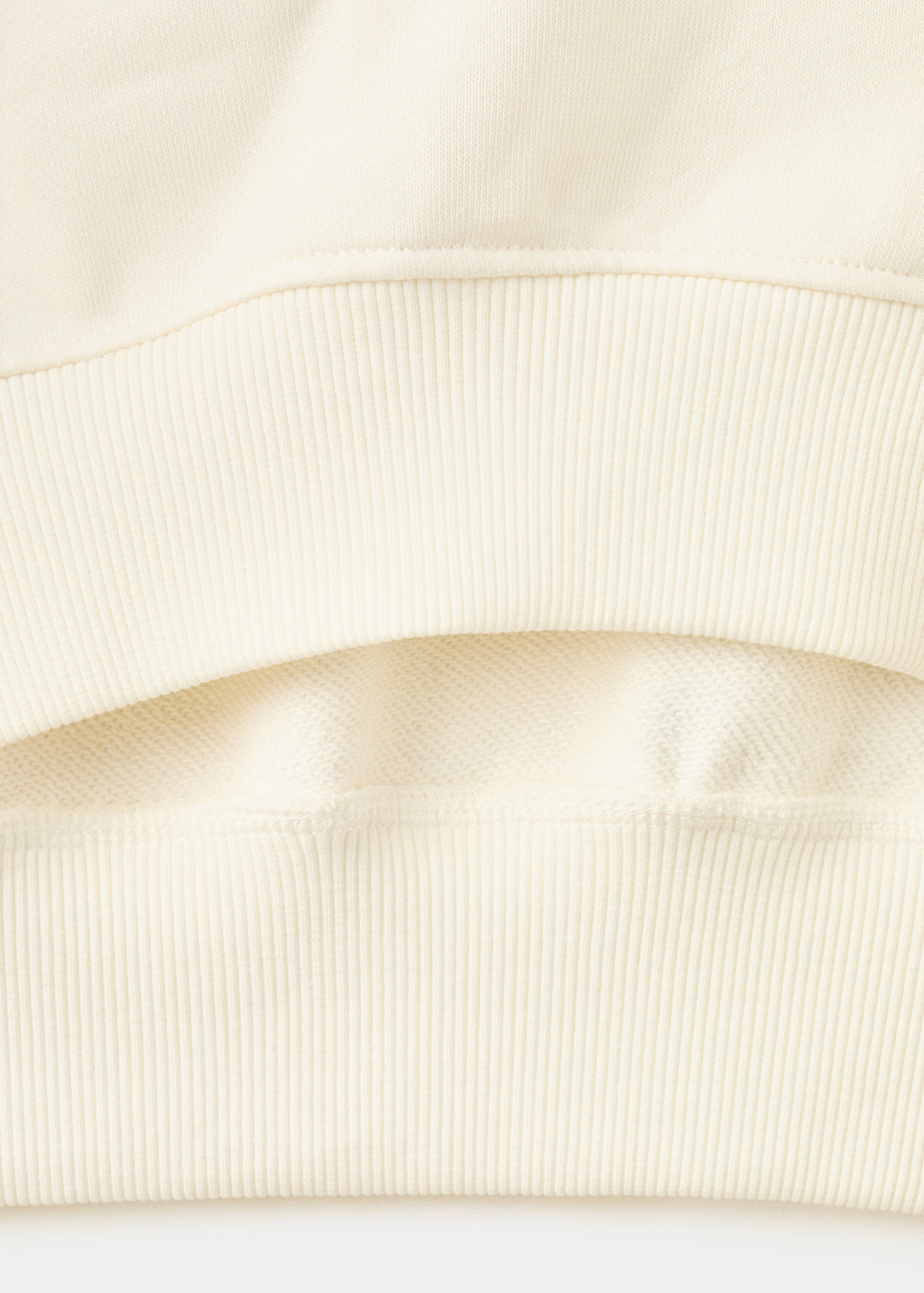 Embroidered cotton sweatshirt - Details of the article 8