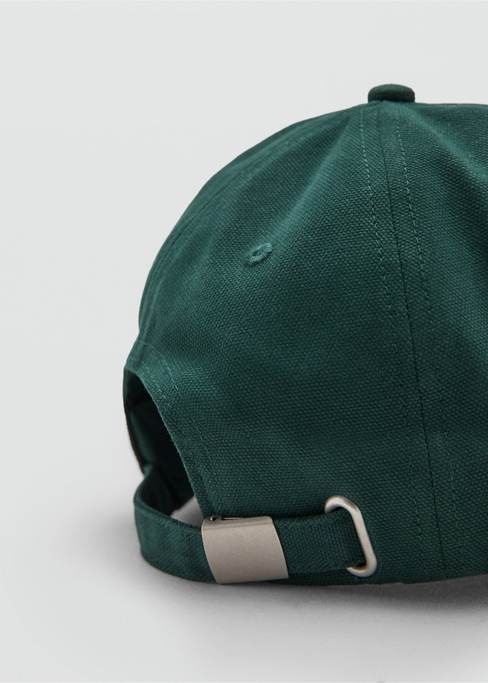 Casquette message brodé - Détail de l'article 1, Vert. Ref: 27096749-00.