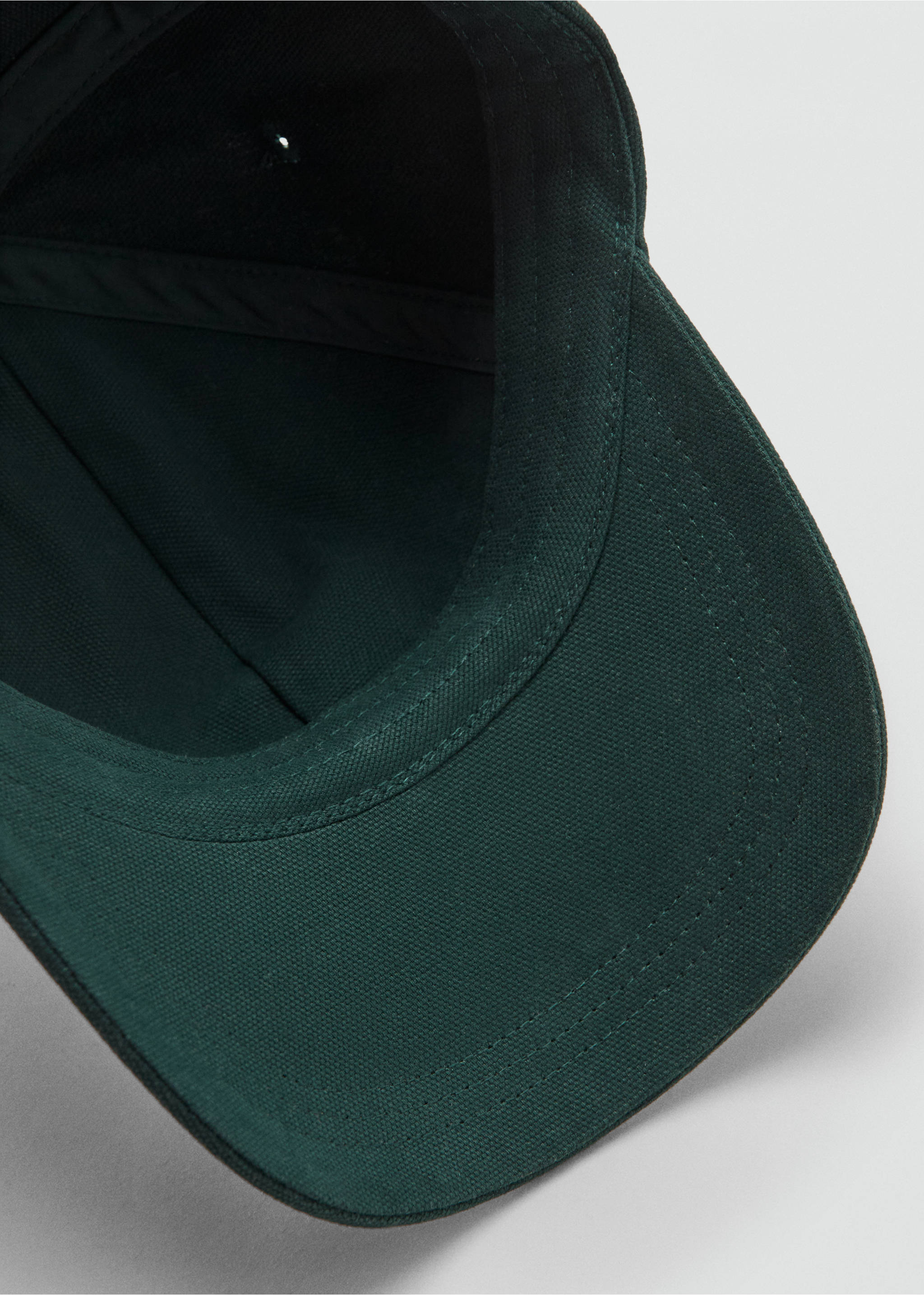 Casquette message brodé - Détail de l'article 2, Vert. Ref: 27096749-00.