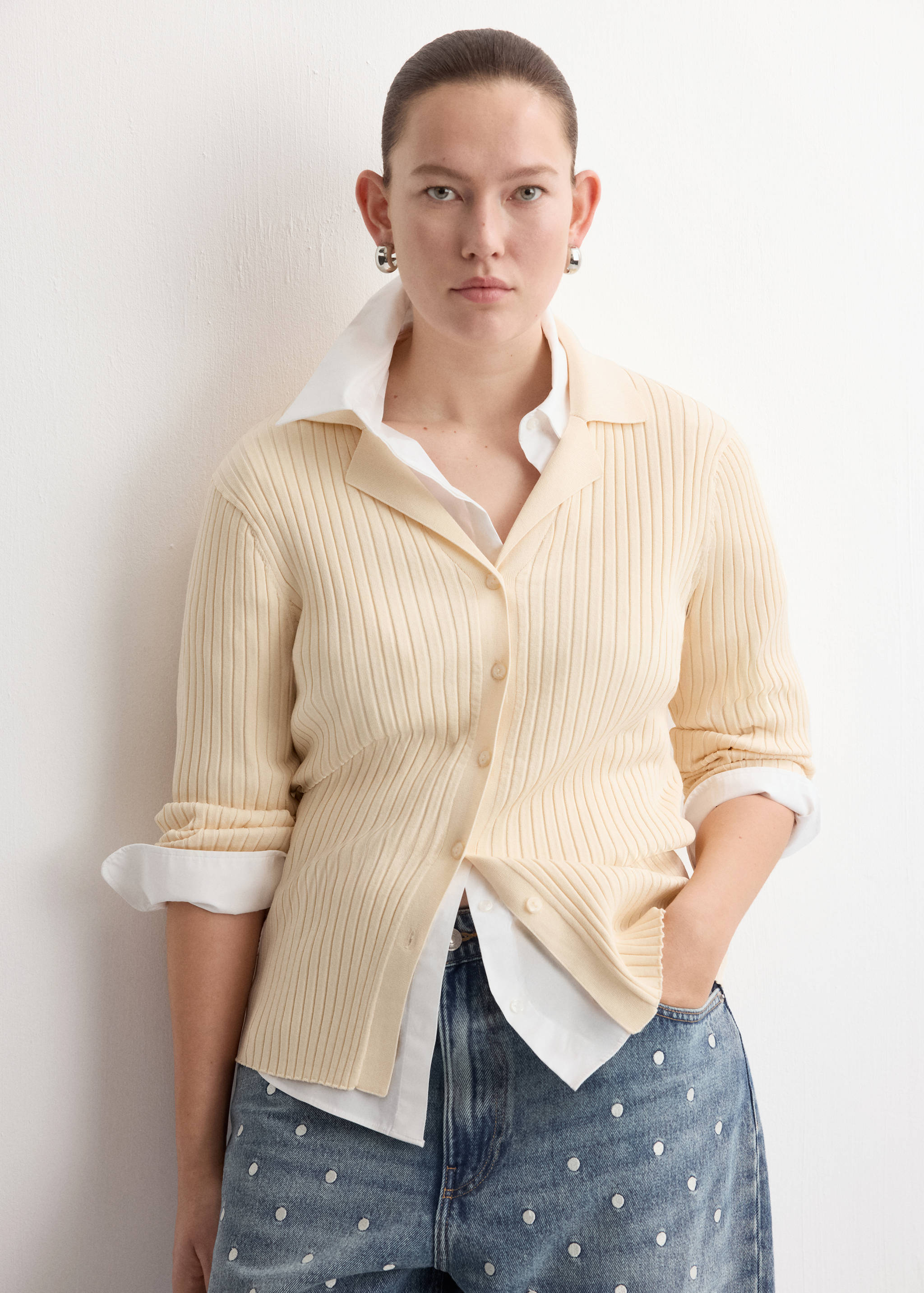 Jean droit à pois - Détail de l'article 5