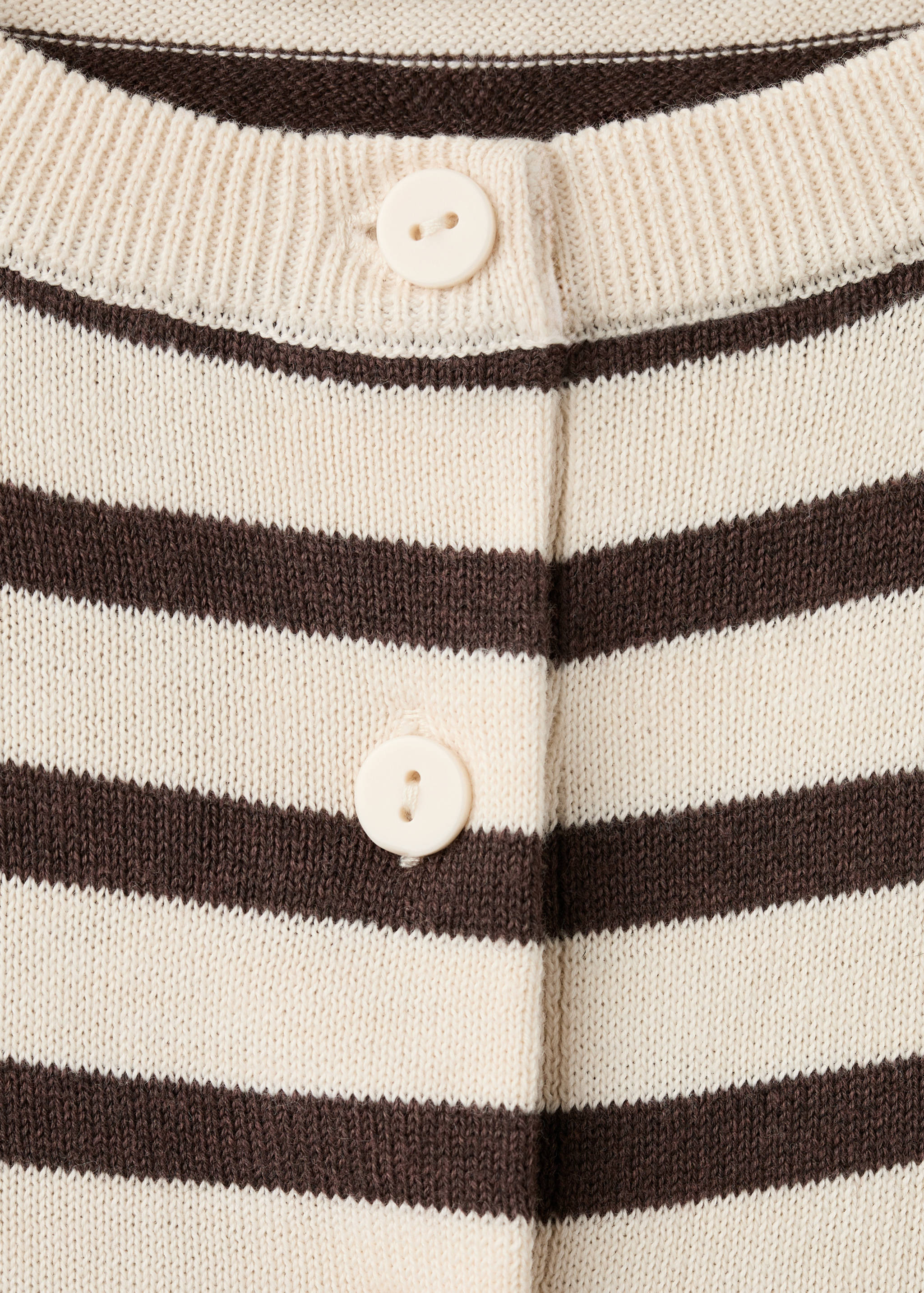 Stripped knit cardigan - Details of the article 8