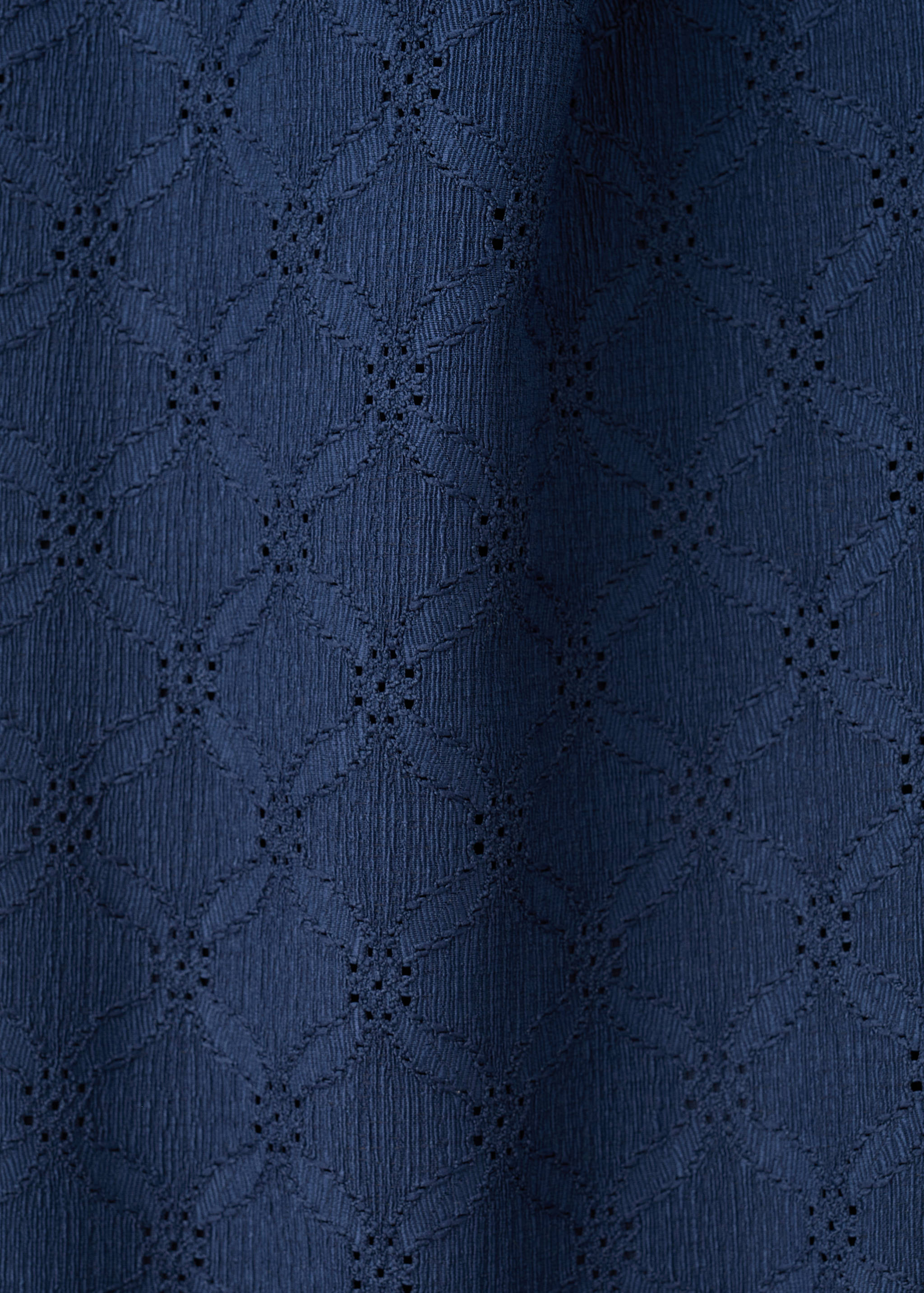 Embroidered halter-neck dress - Details of the article 0