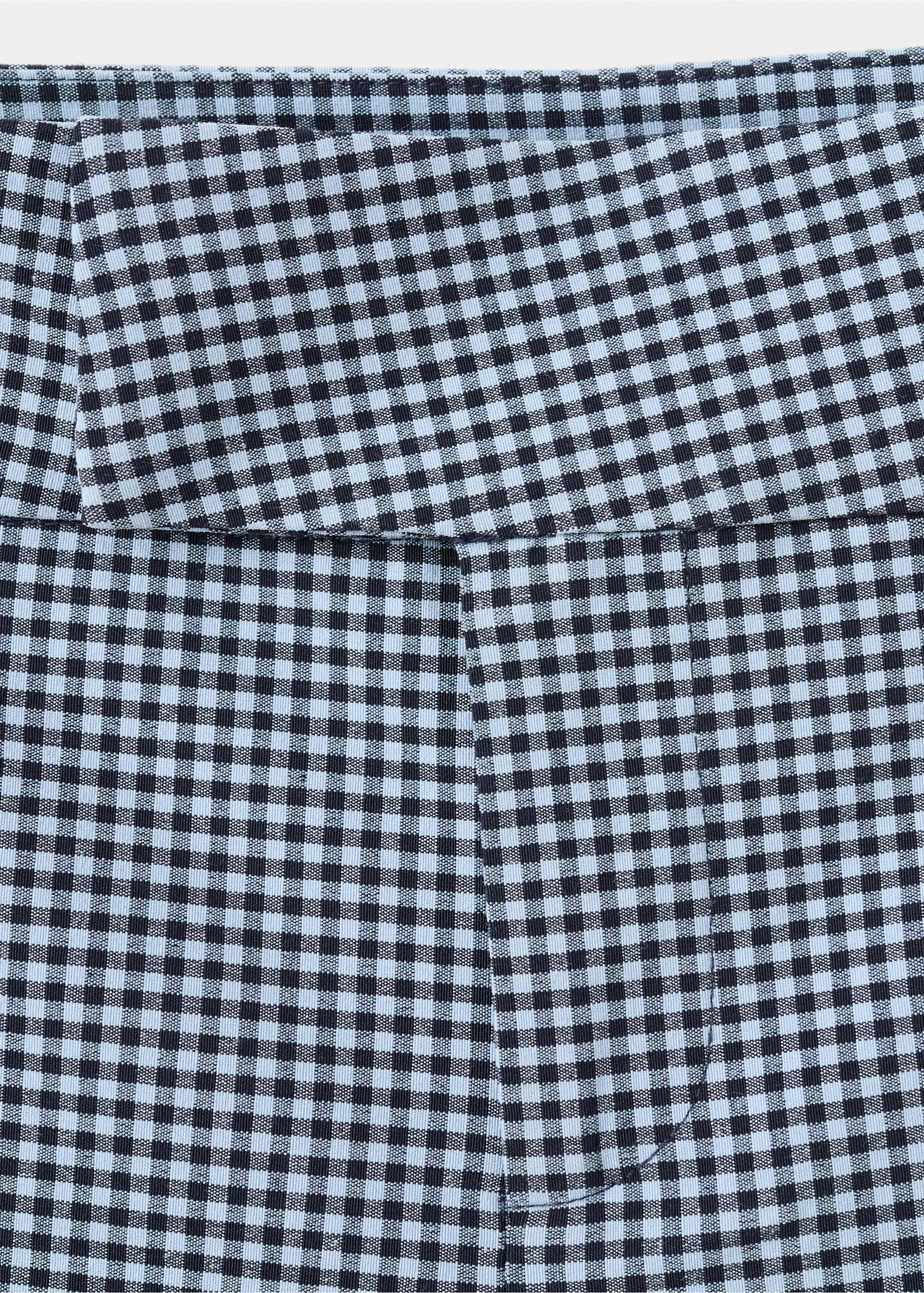 Pötikareli cropped pantolon - Ürün detayı 8, Mavi. Ref: 27097148-00.