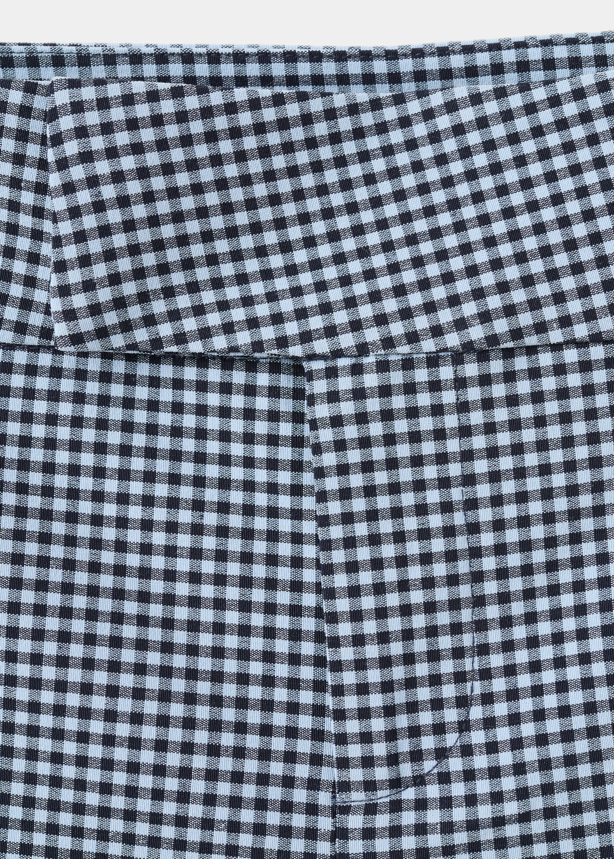 Cropped broek met vichyruit - Detail van het artikel 8