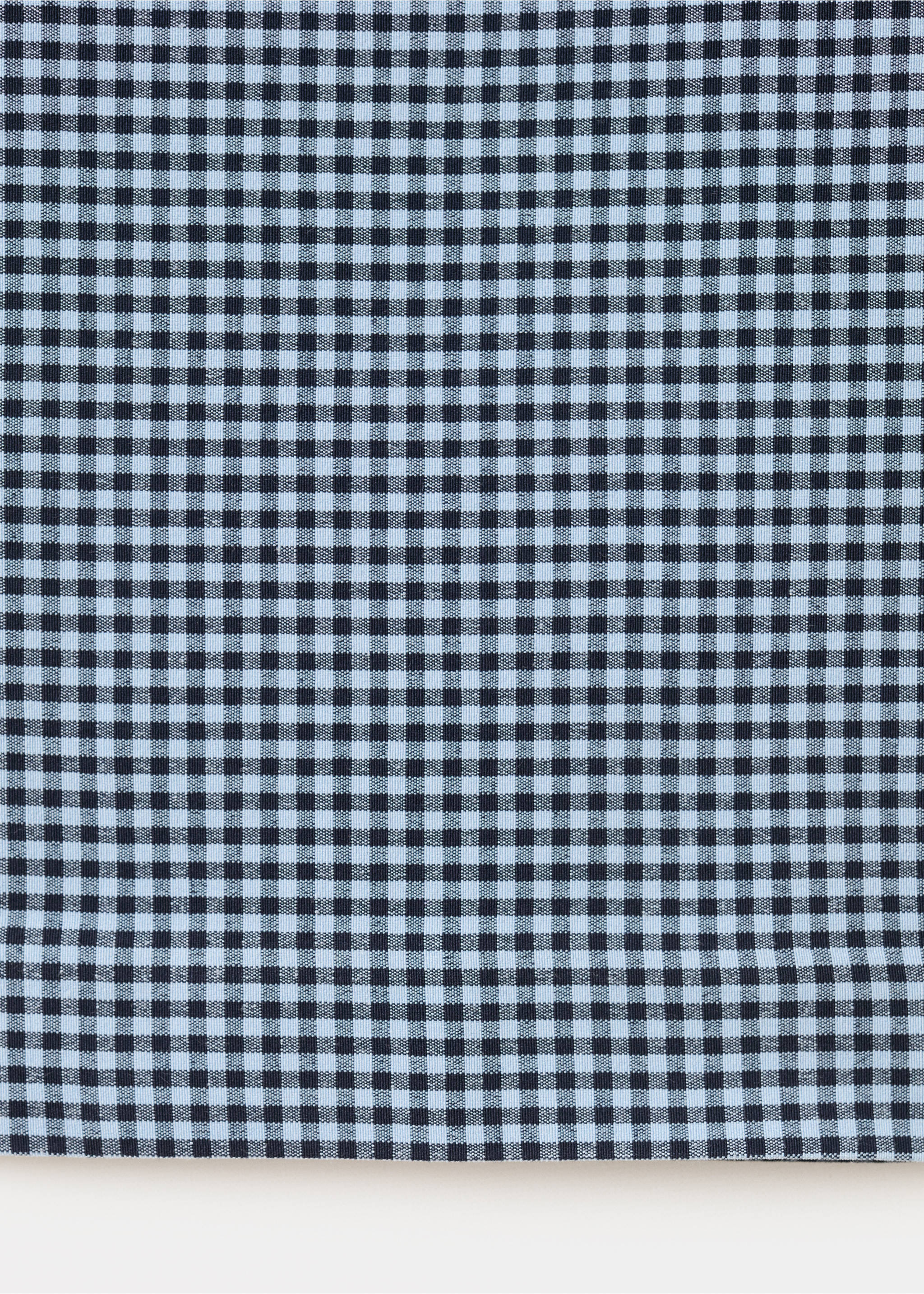 Pötikareli cropped pantolon - Ürün detayı 0, Mavi. Ref: 27097148-00.