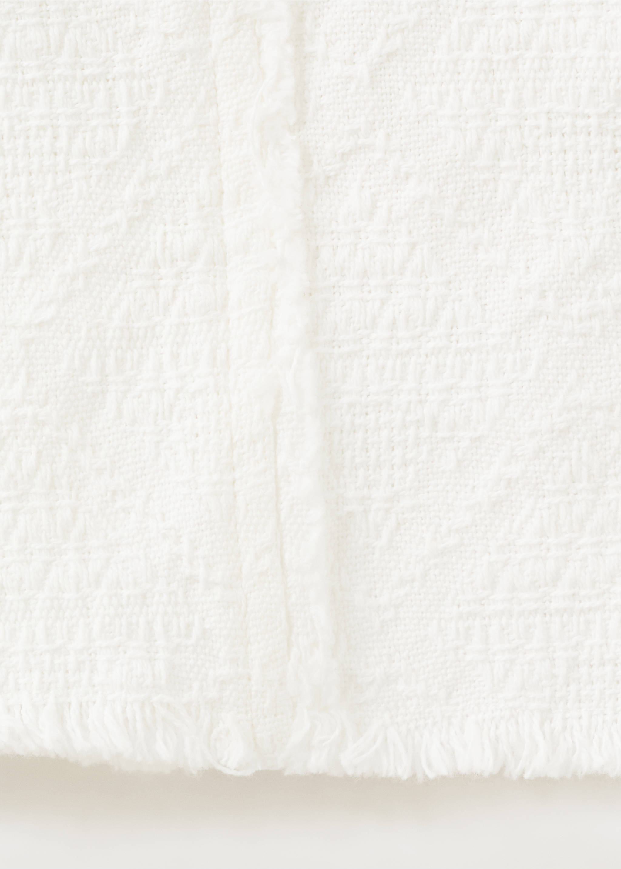 Szorty z tweedu - Szczegóły artykułu 0, Biały. Ref: 27097153-00.