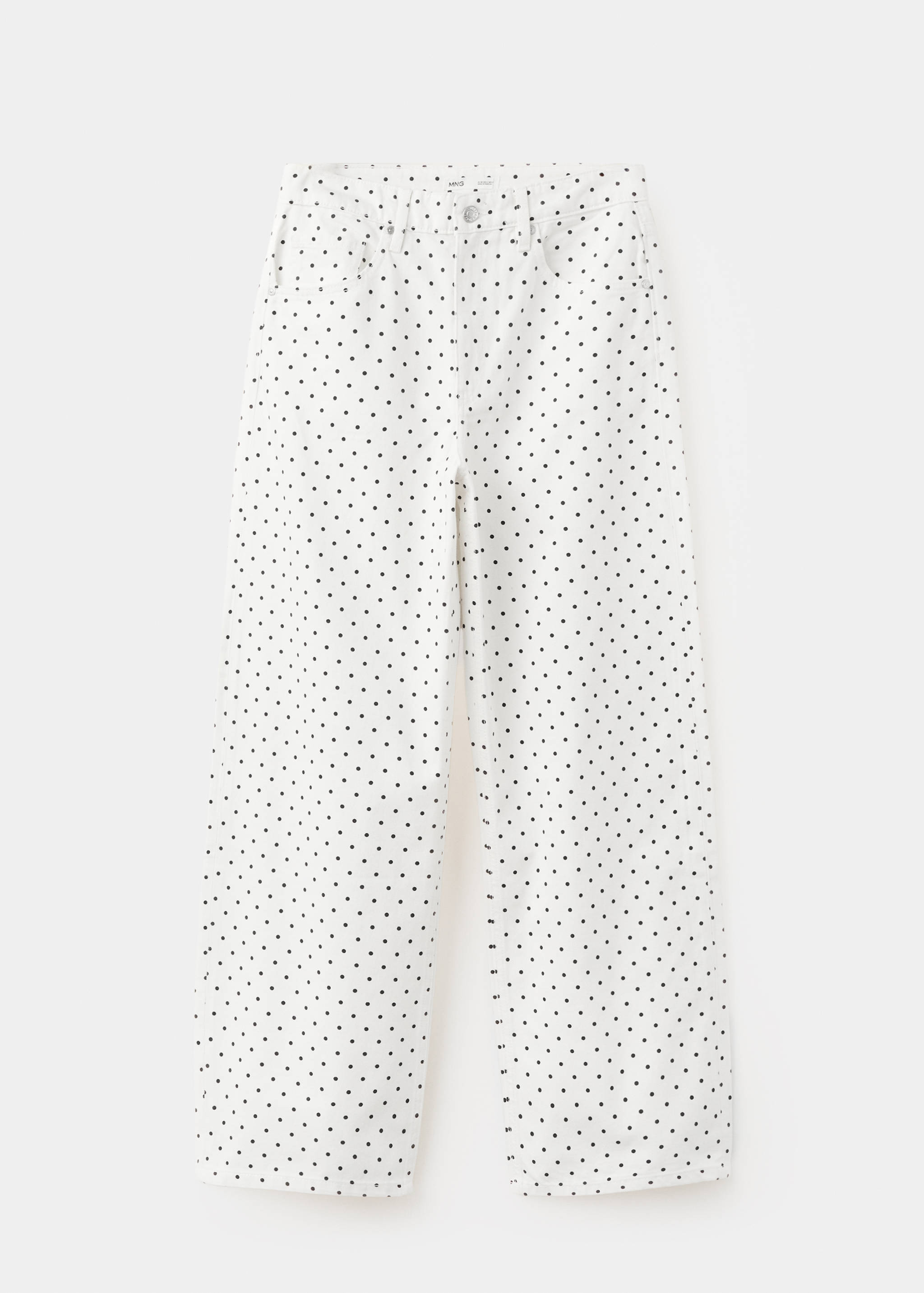 Polka dot balloon jeans - Article without model