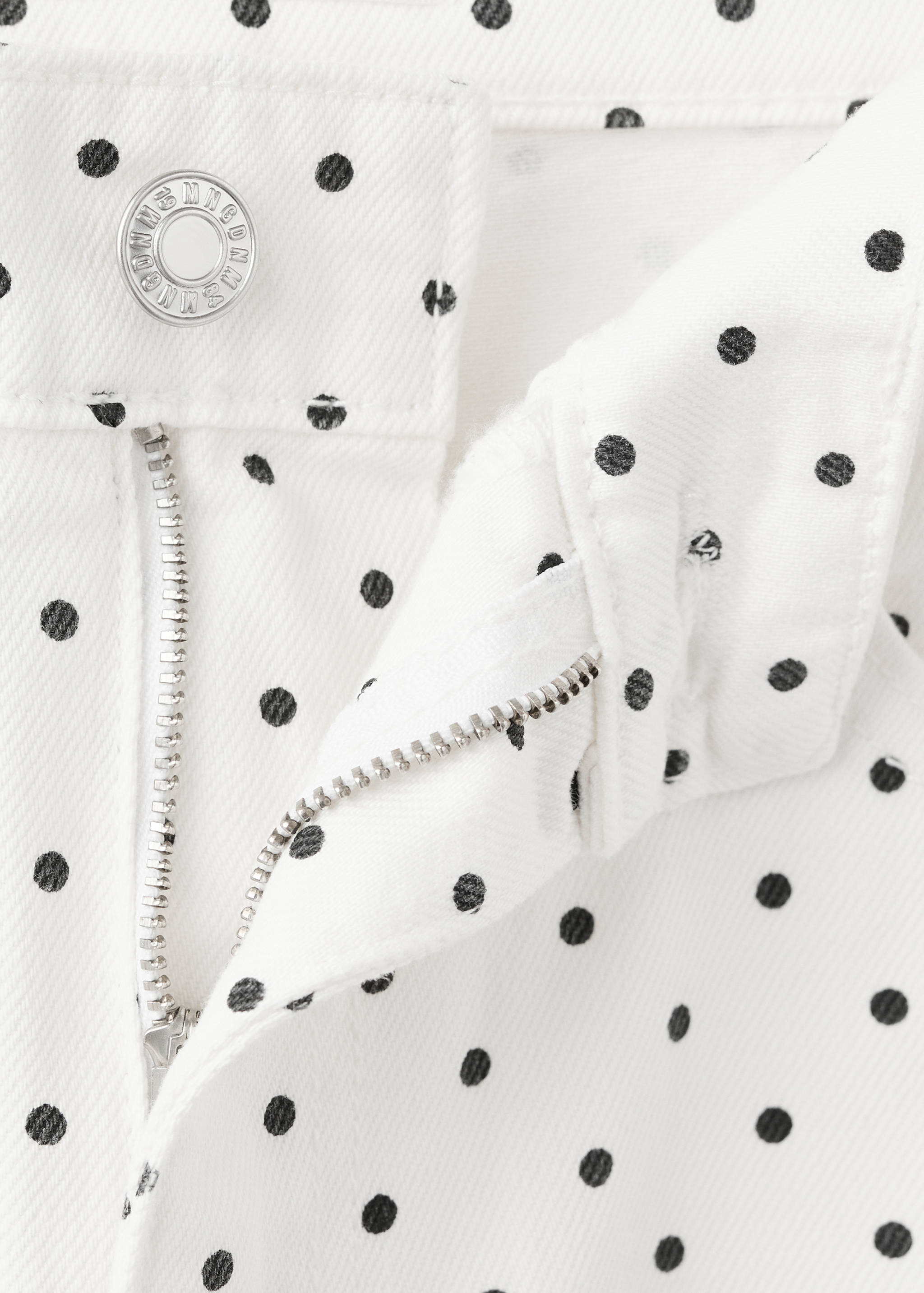 Polka dot balloon jeans - Details of the article 8