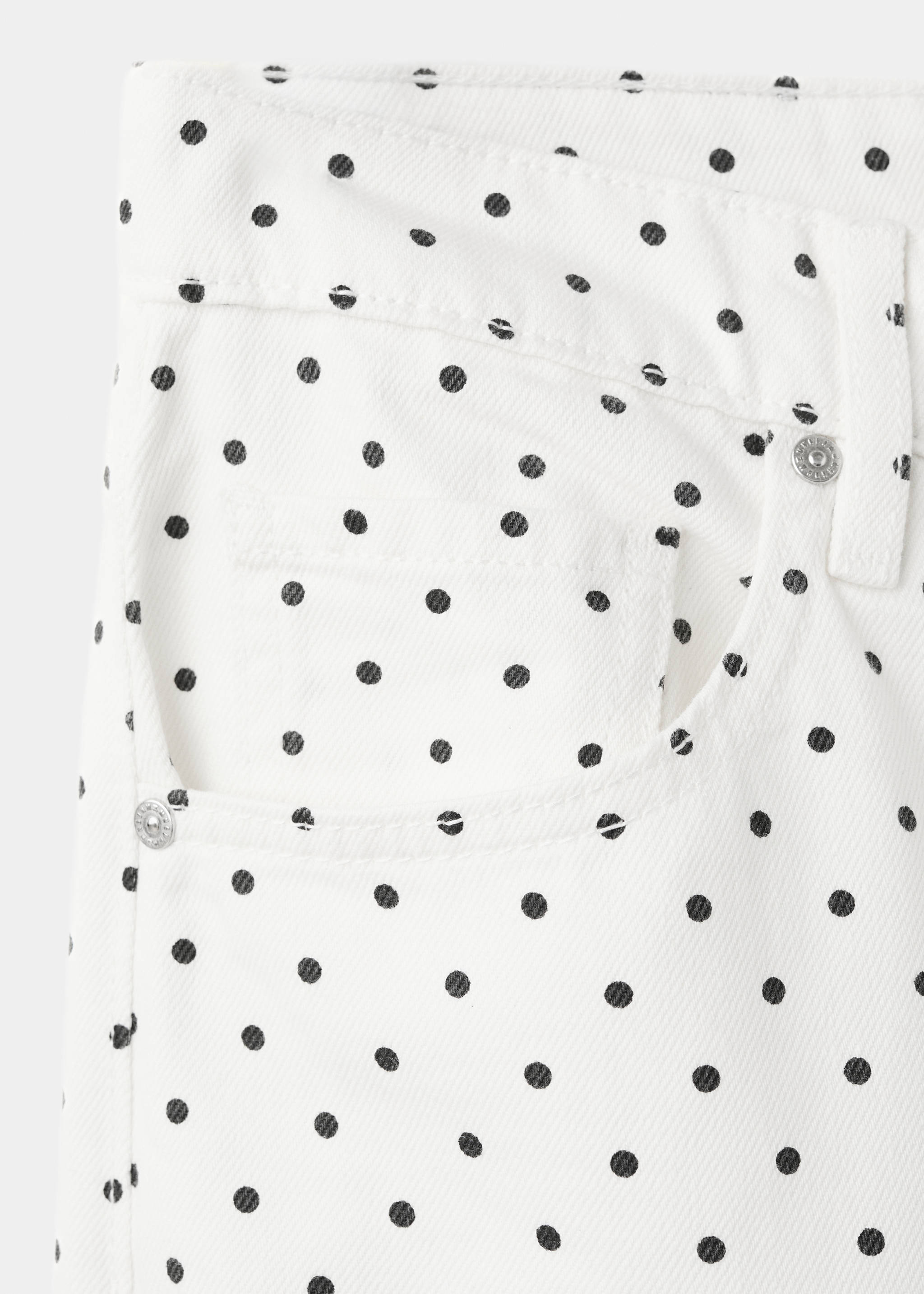 Polka dot balloon jeans - Details of the article 0