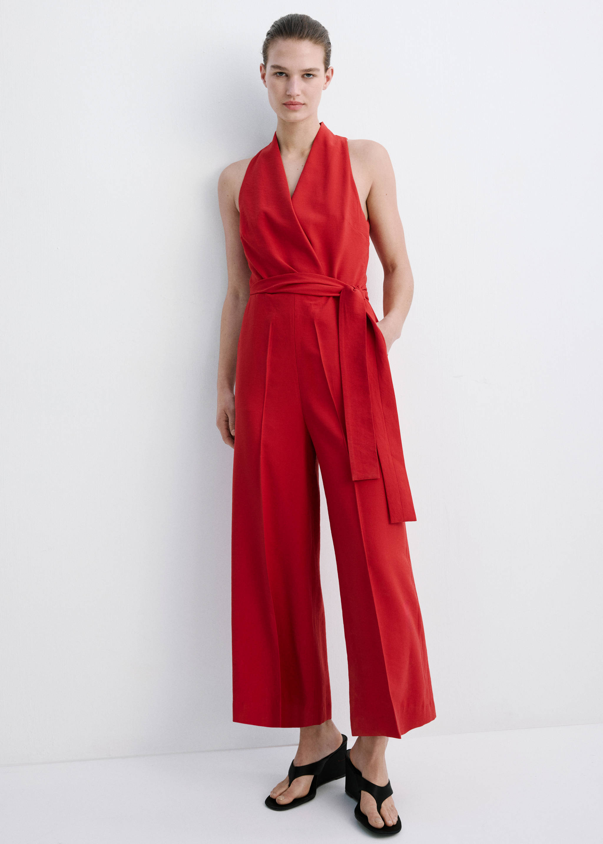 Belt long jumpsuit - General plane