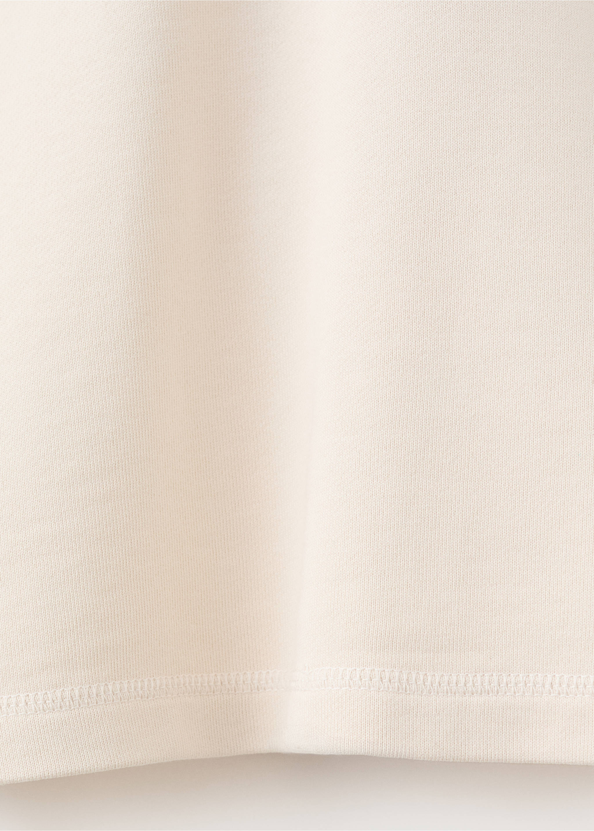Polo-neck sweatshirt - Details of the article 0, Beige. Ref: 27097786-00.
