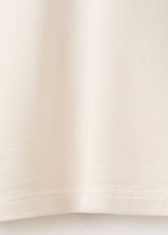 Polo-neck sweatshirt — Beige 8