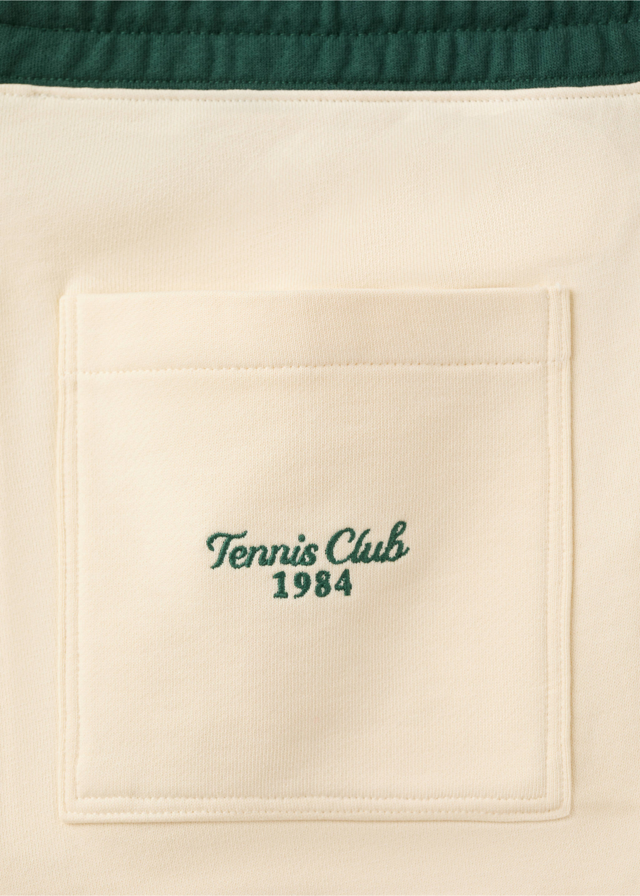 Bermuda jogger 100% cotone - Dettaglio dell'articolo 8, Bianco sporco. Ref: 27097792-00.