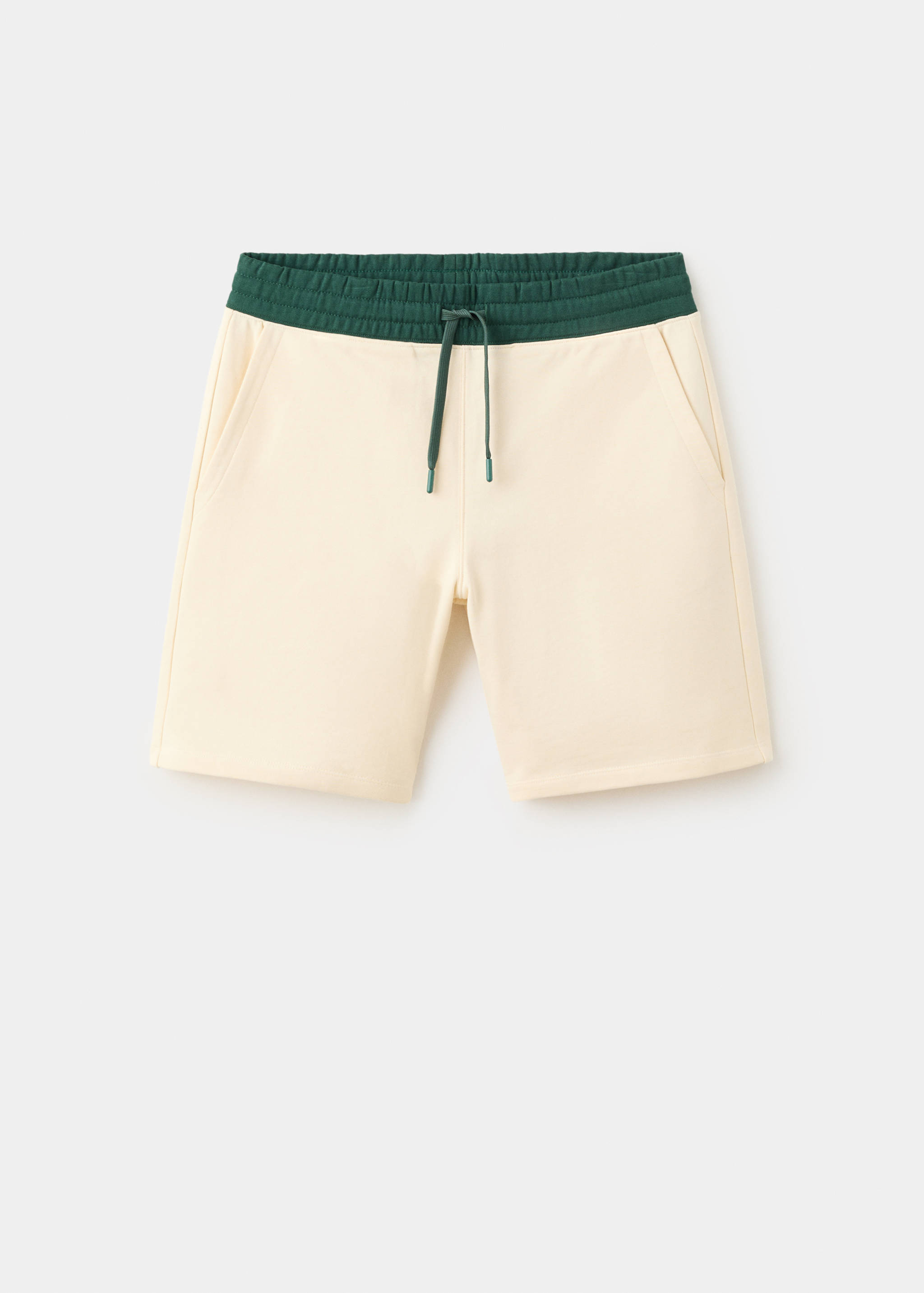 Bermuda jogger 100% cotone - Articolo senza modello
