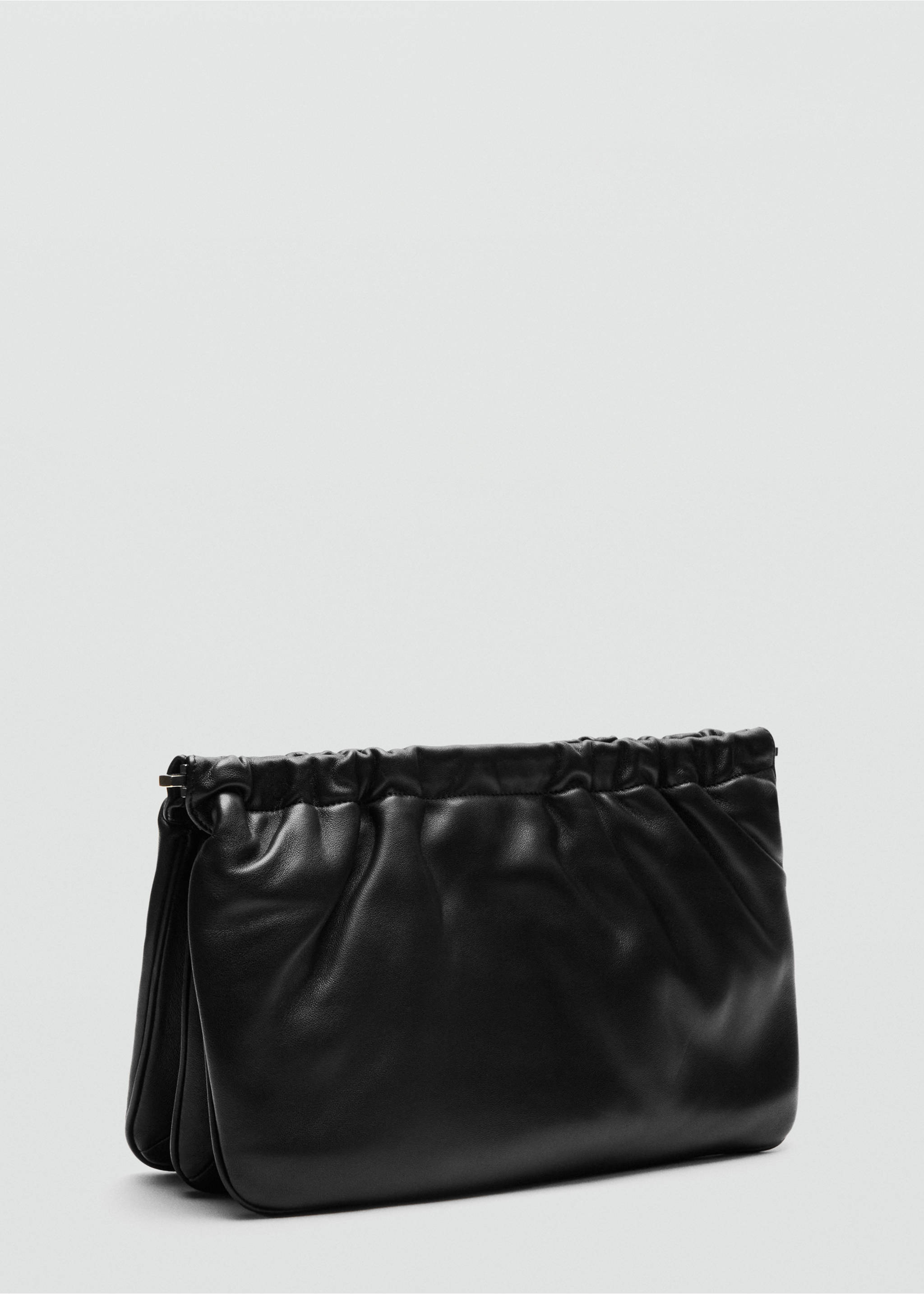 Шкіряна сумочка - Середній план, Чорний. Ref: 27097794-00.
