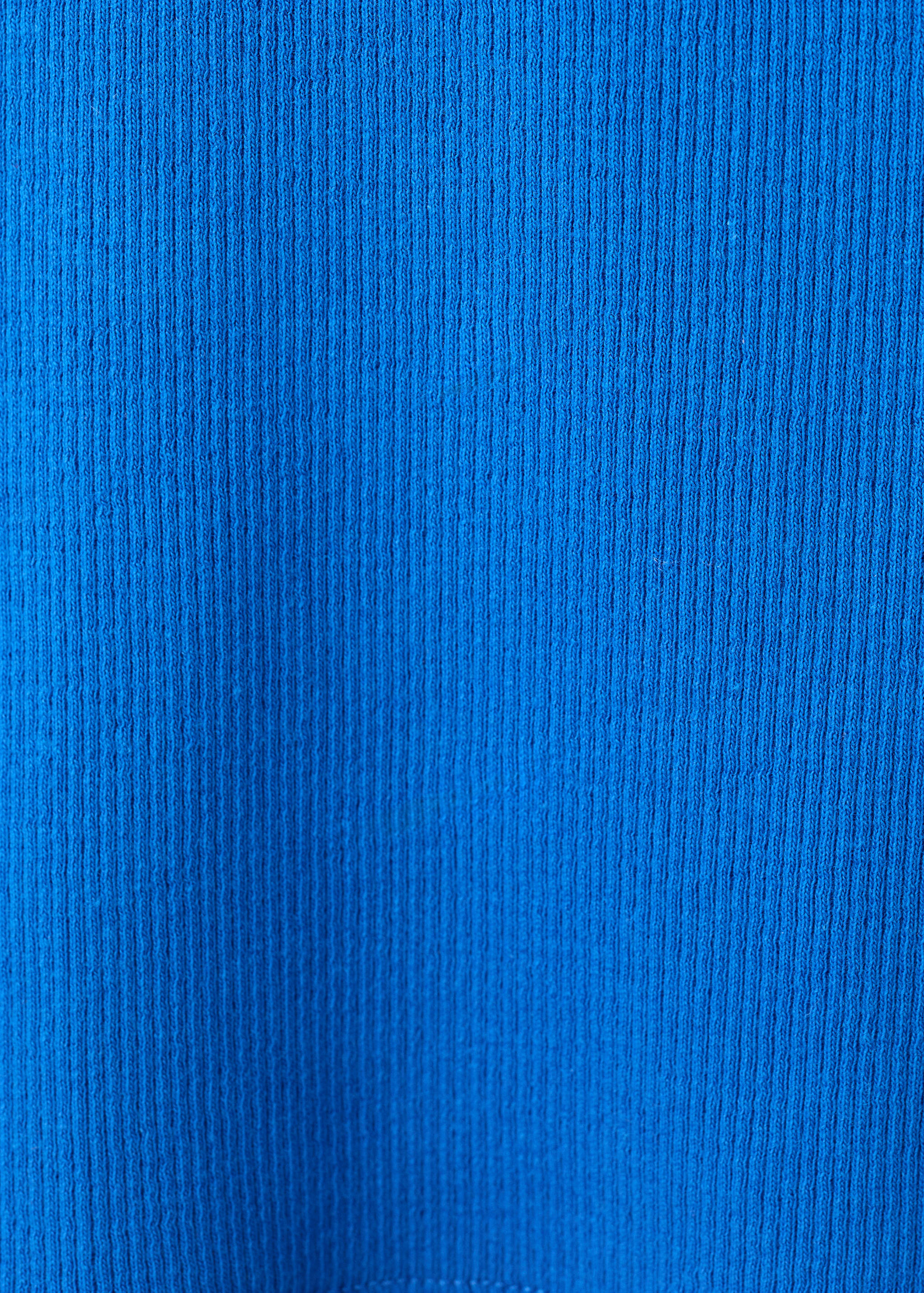 Ribbed cotton top - Details of the article 0