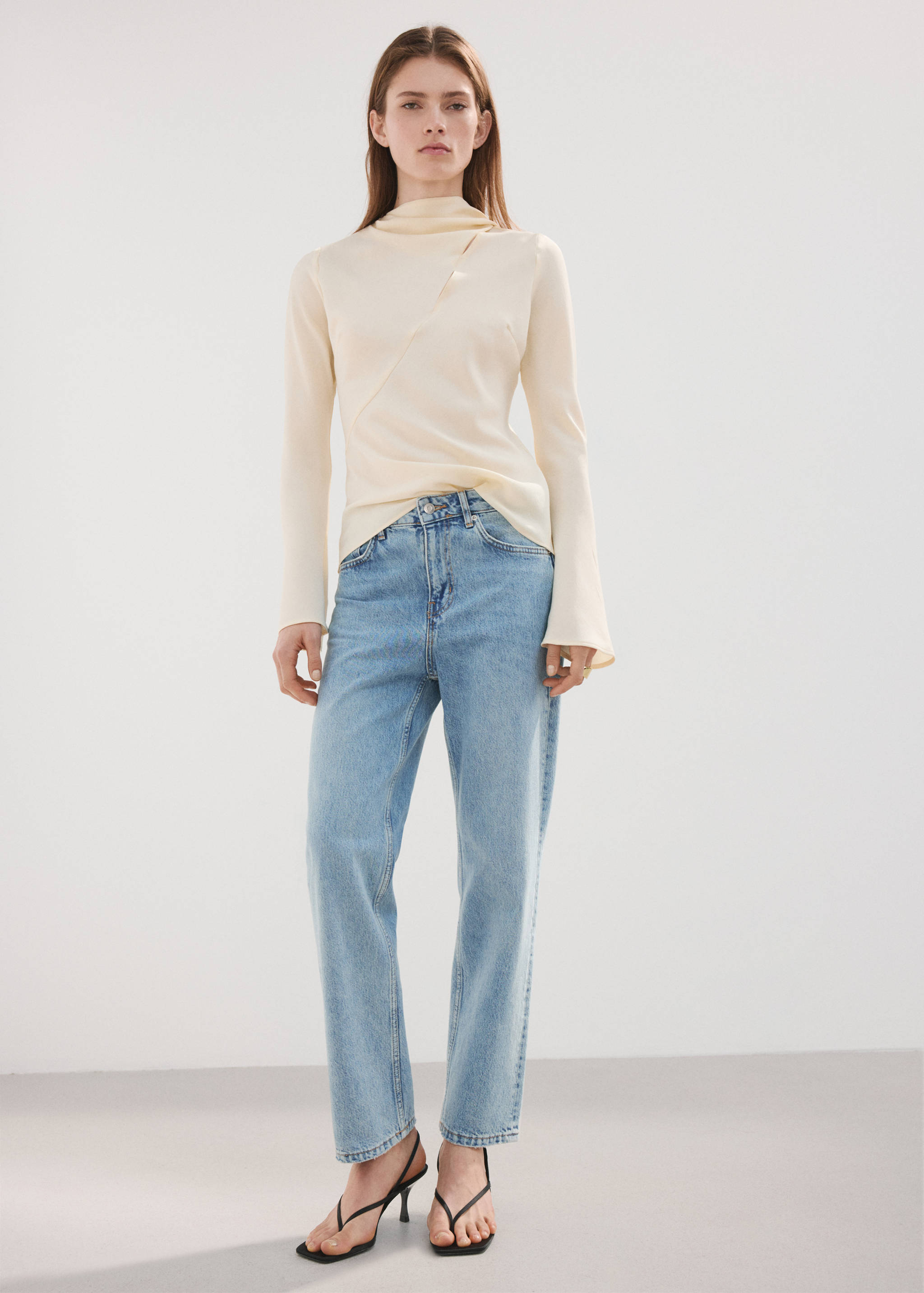 Jean droit taille normale - Plan général