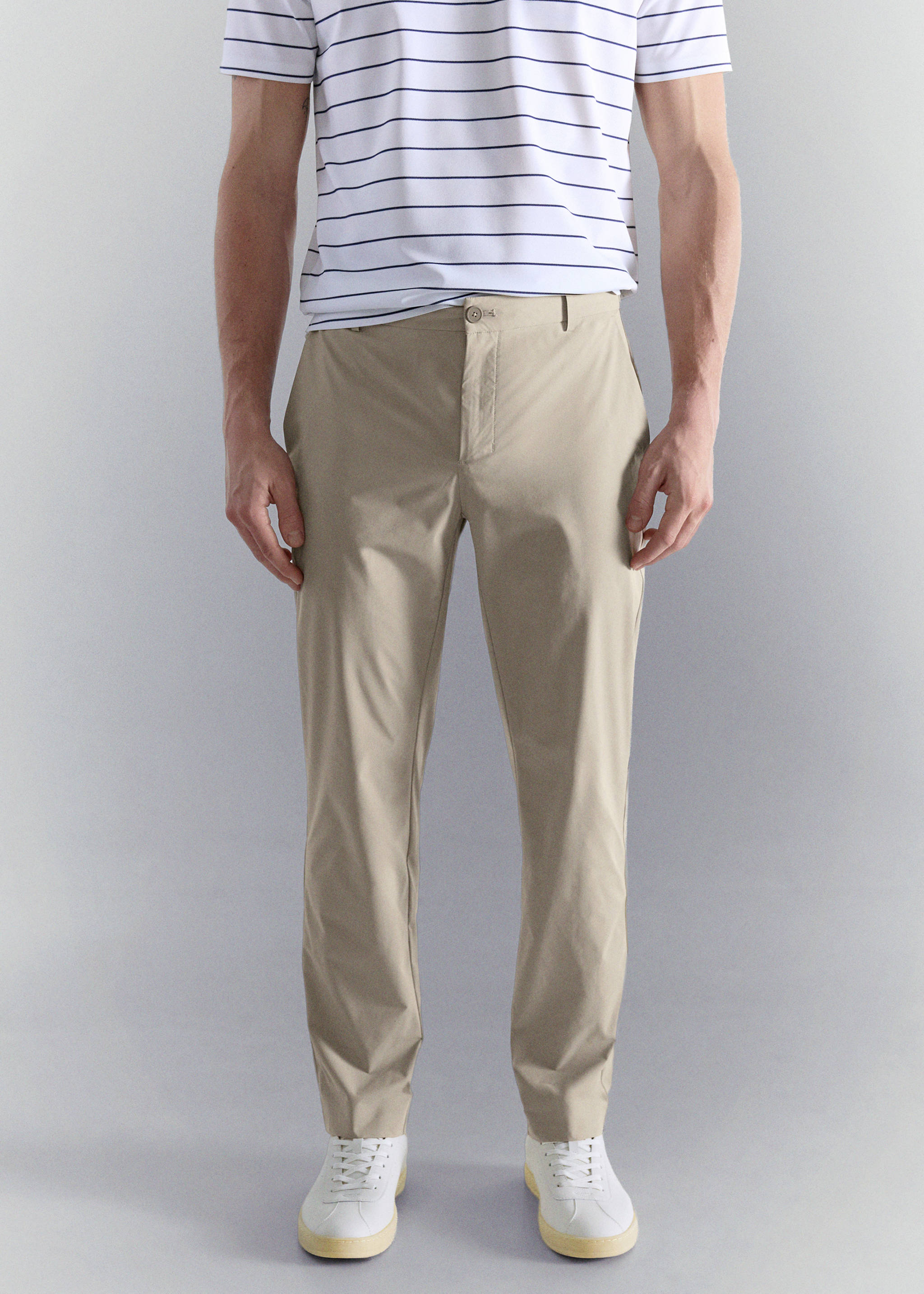 بنطلون سليم فيت طارد للماء - رؤية وسط