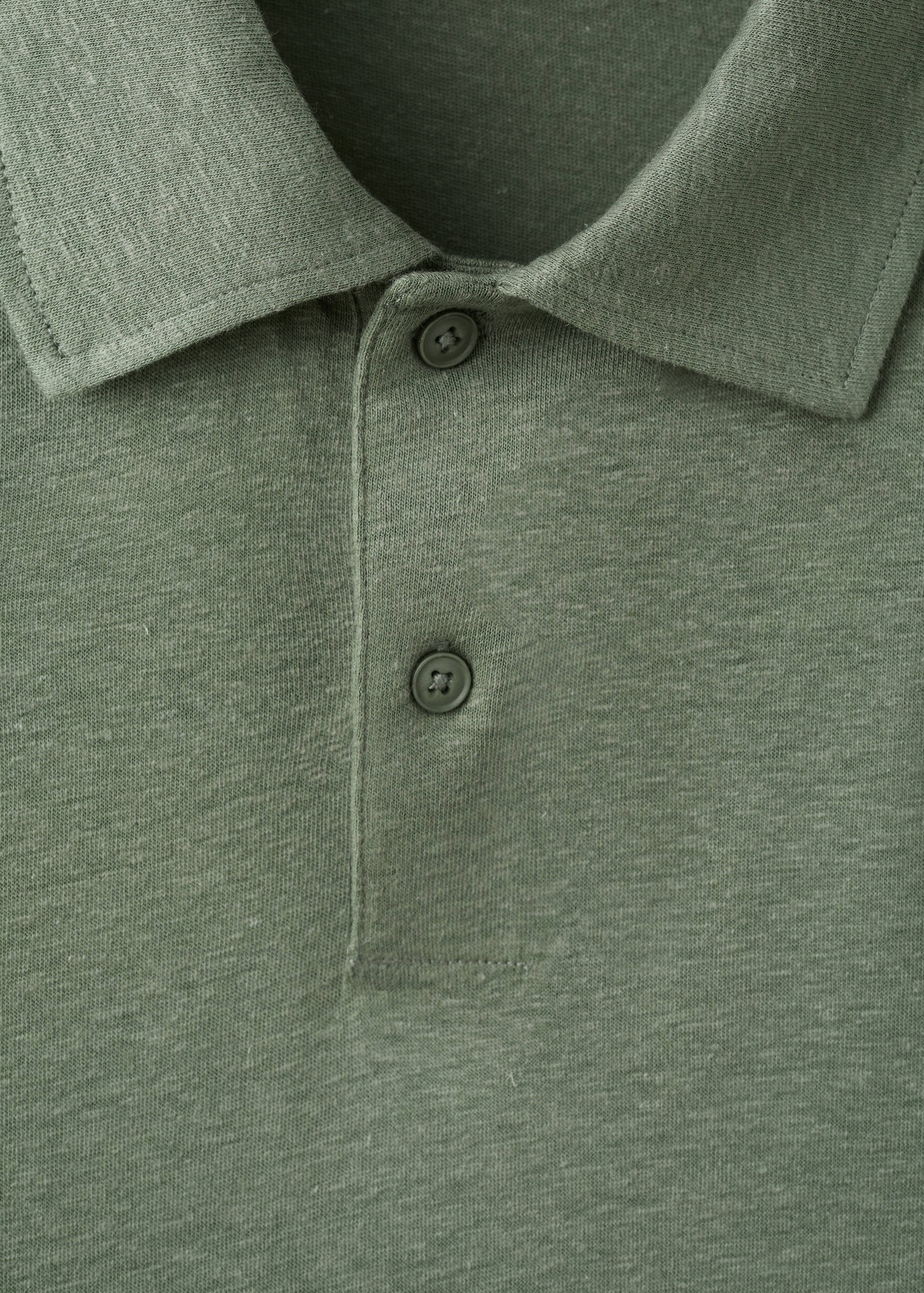 Polo lin slim-fit - Détail de l'article 8