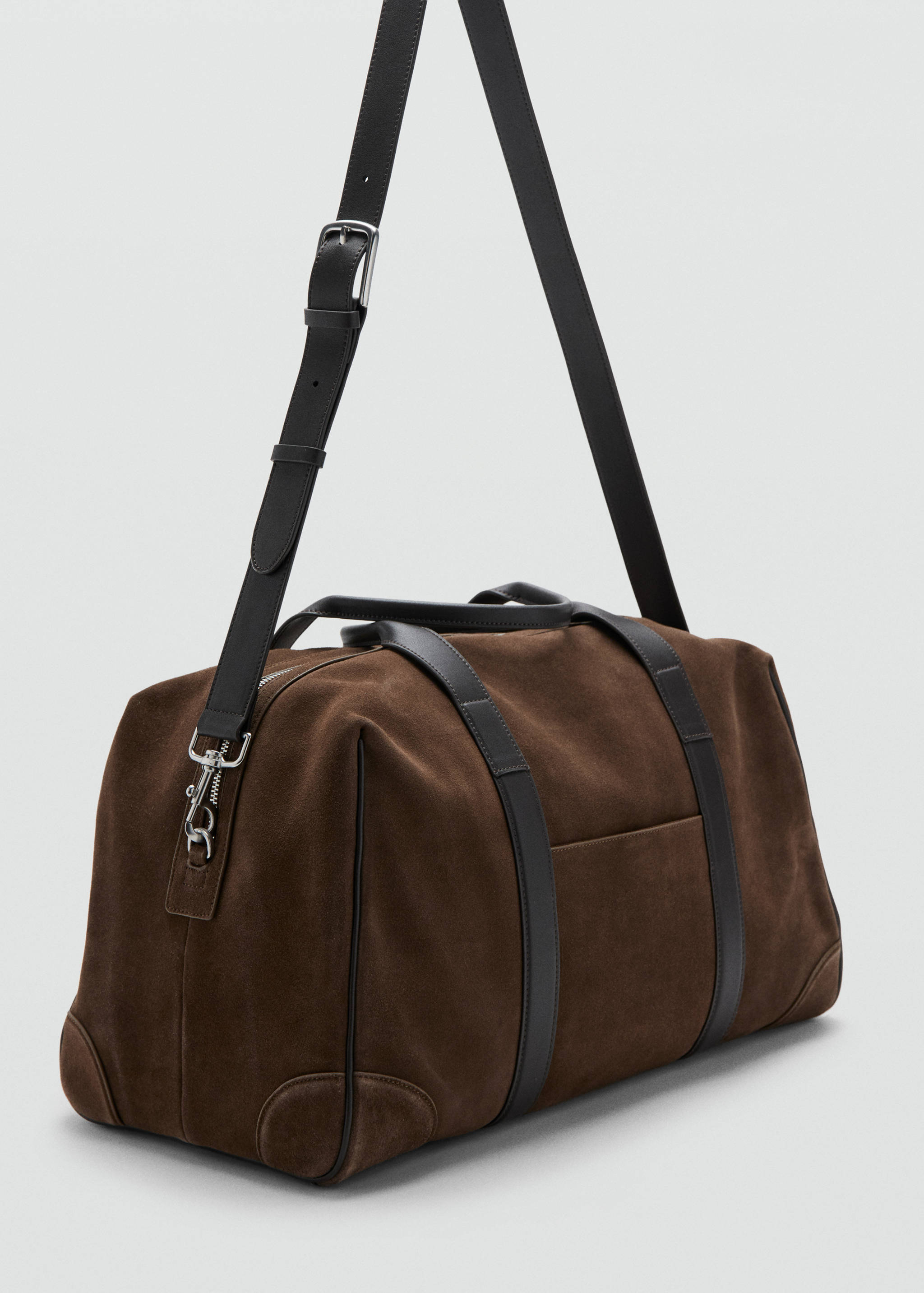 Sac à dos détails simili-cuir - Plan moyen