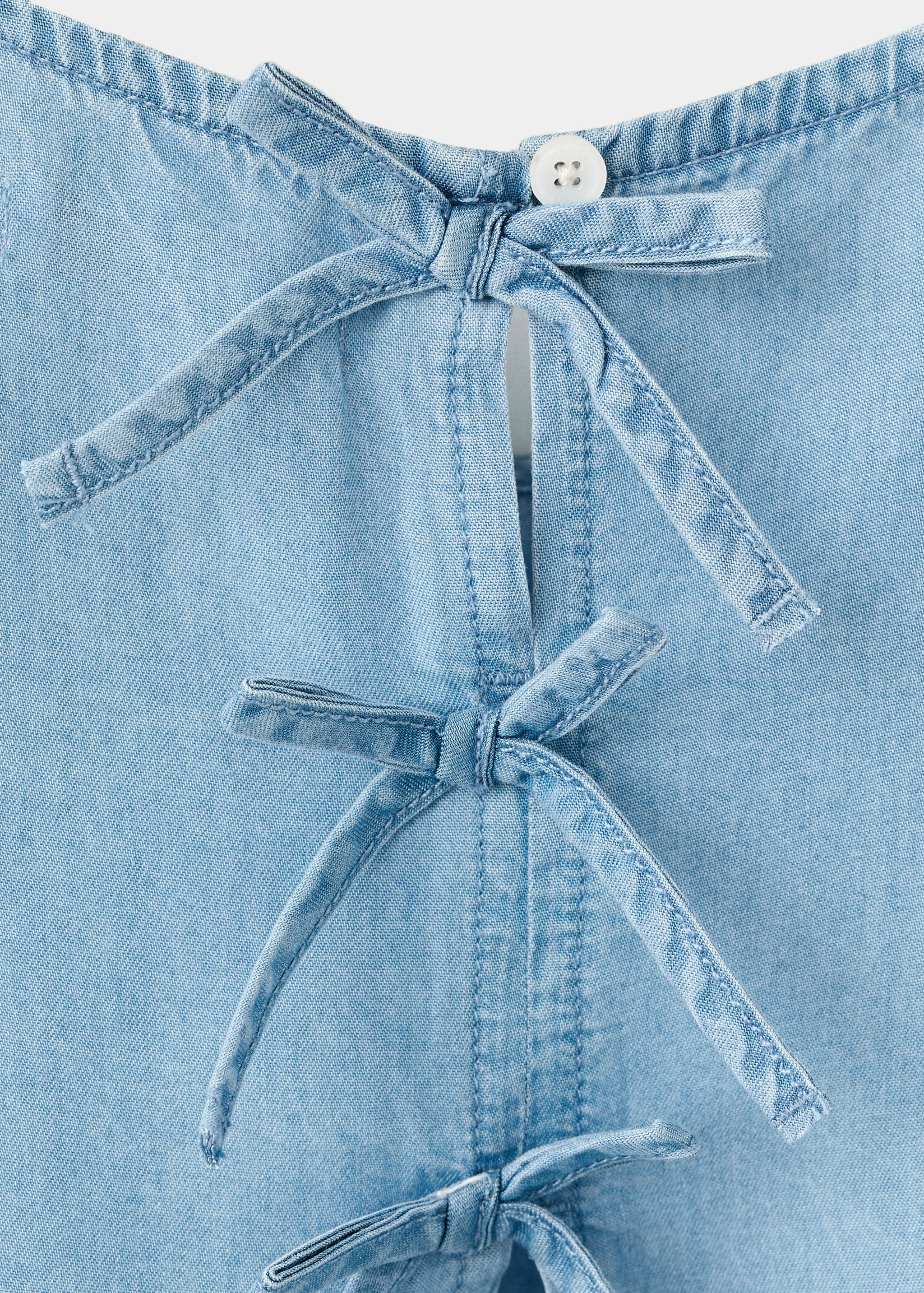 Lyocell denim blouse - Details of the article 0