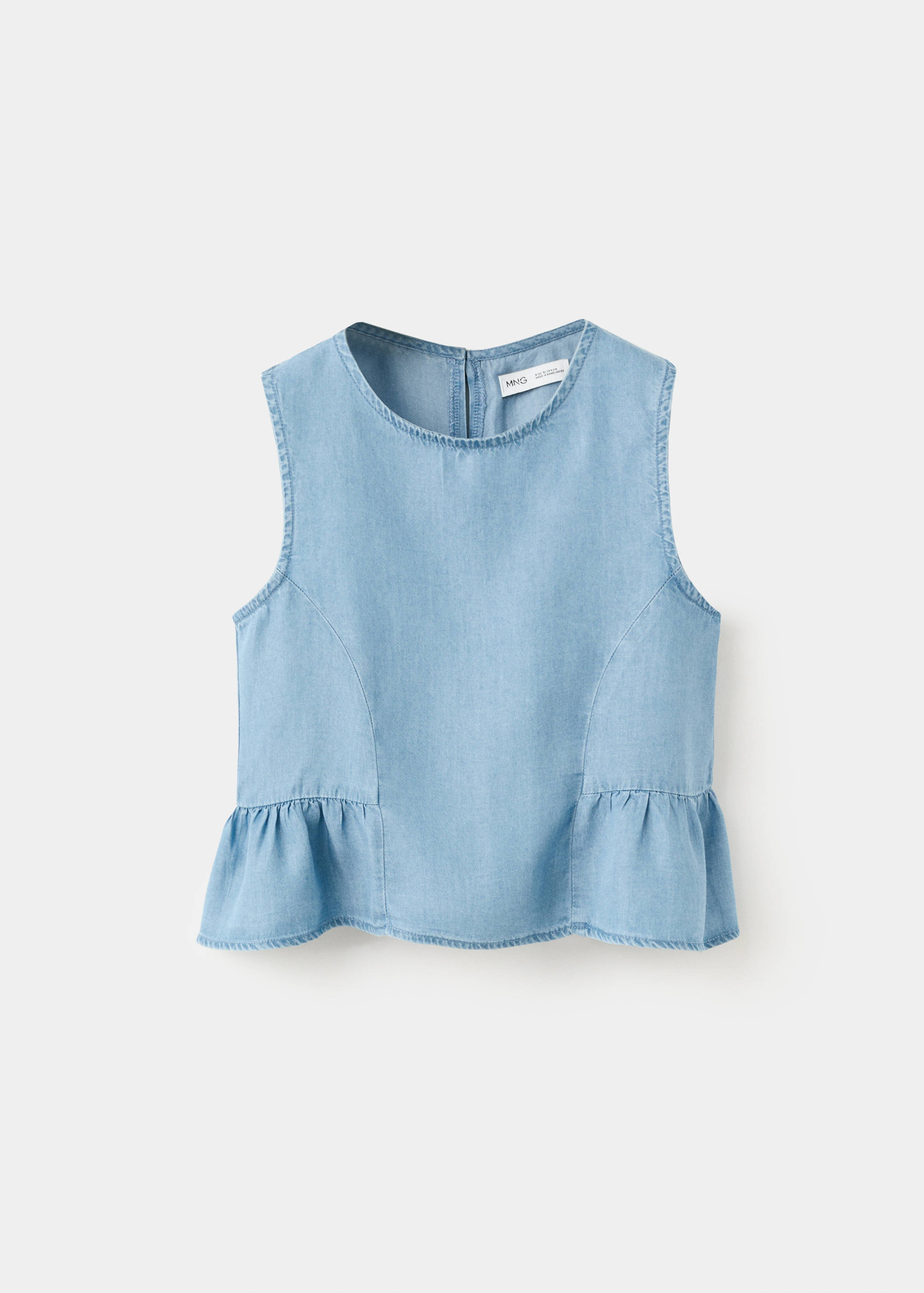 Lyocell blouse with bows - Article without model