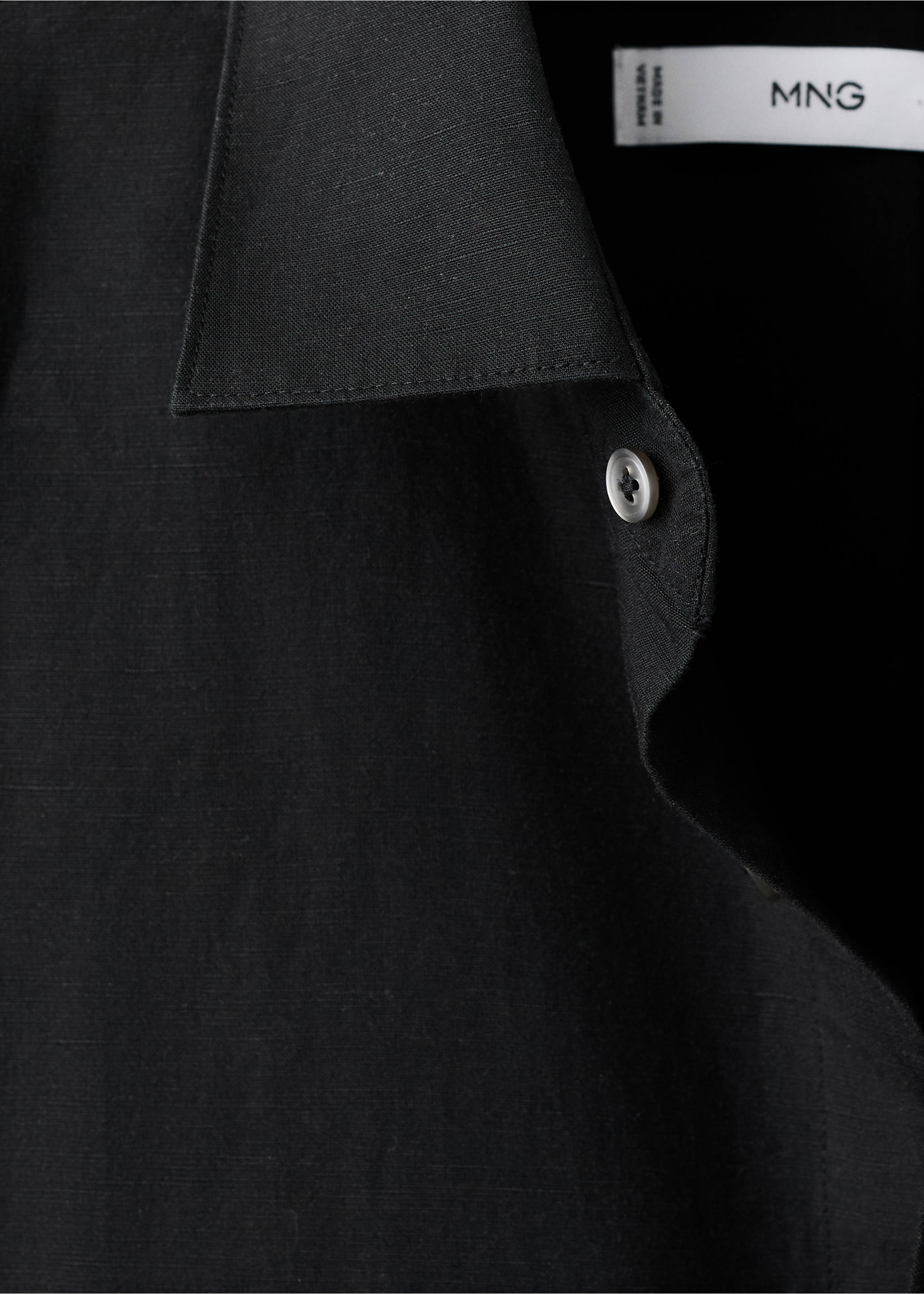 T-shirt manches courtes fluide - Détail de l'article 8, Noir. Ref: 27097909-00.