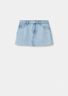 Studded denim skirt — Medium Blue 3