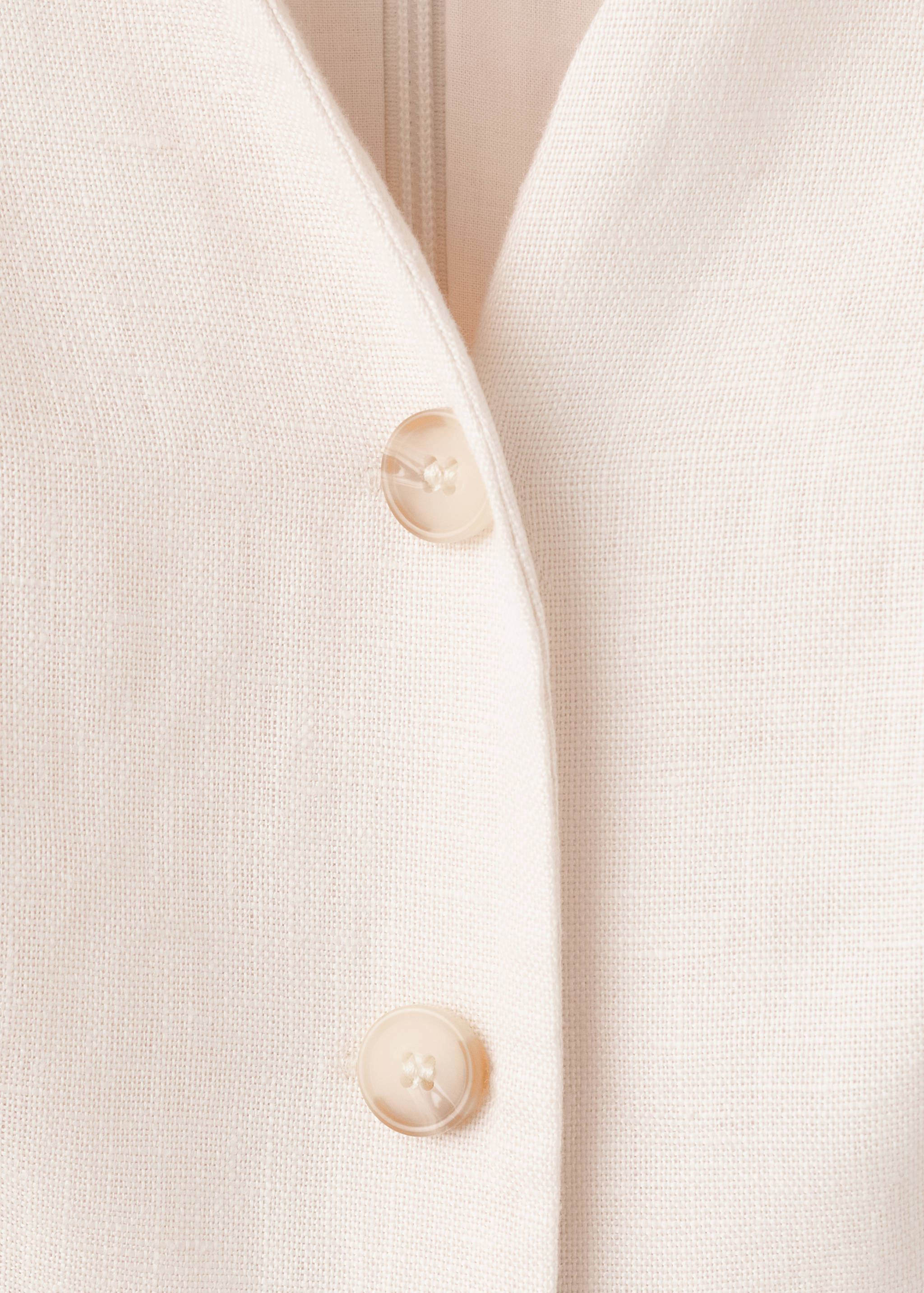 Belt linen jumpsuit - Details of the article 8
