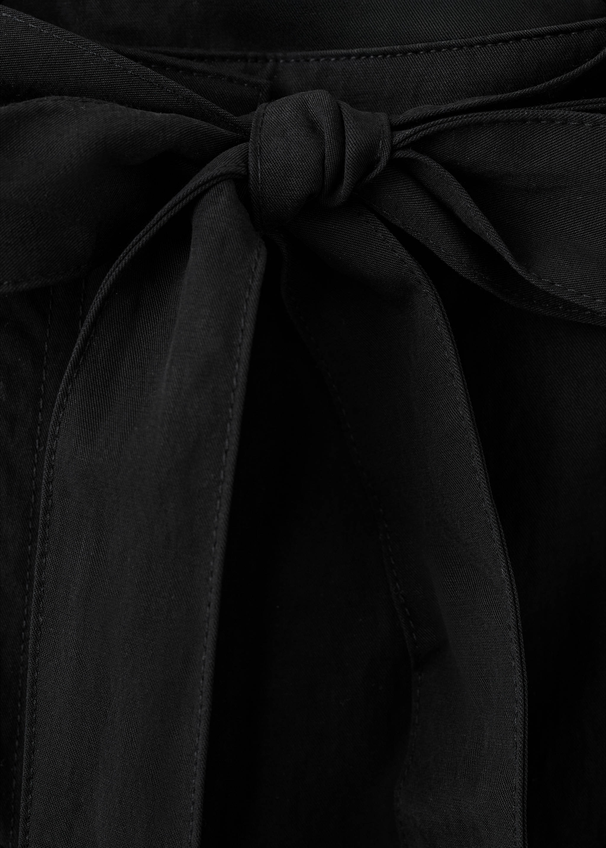 Pantalón lyocell cinturón - Detalle del artículo 8